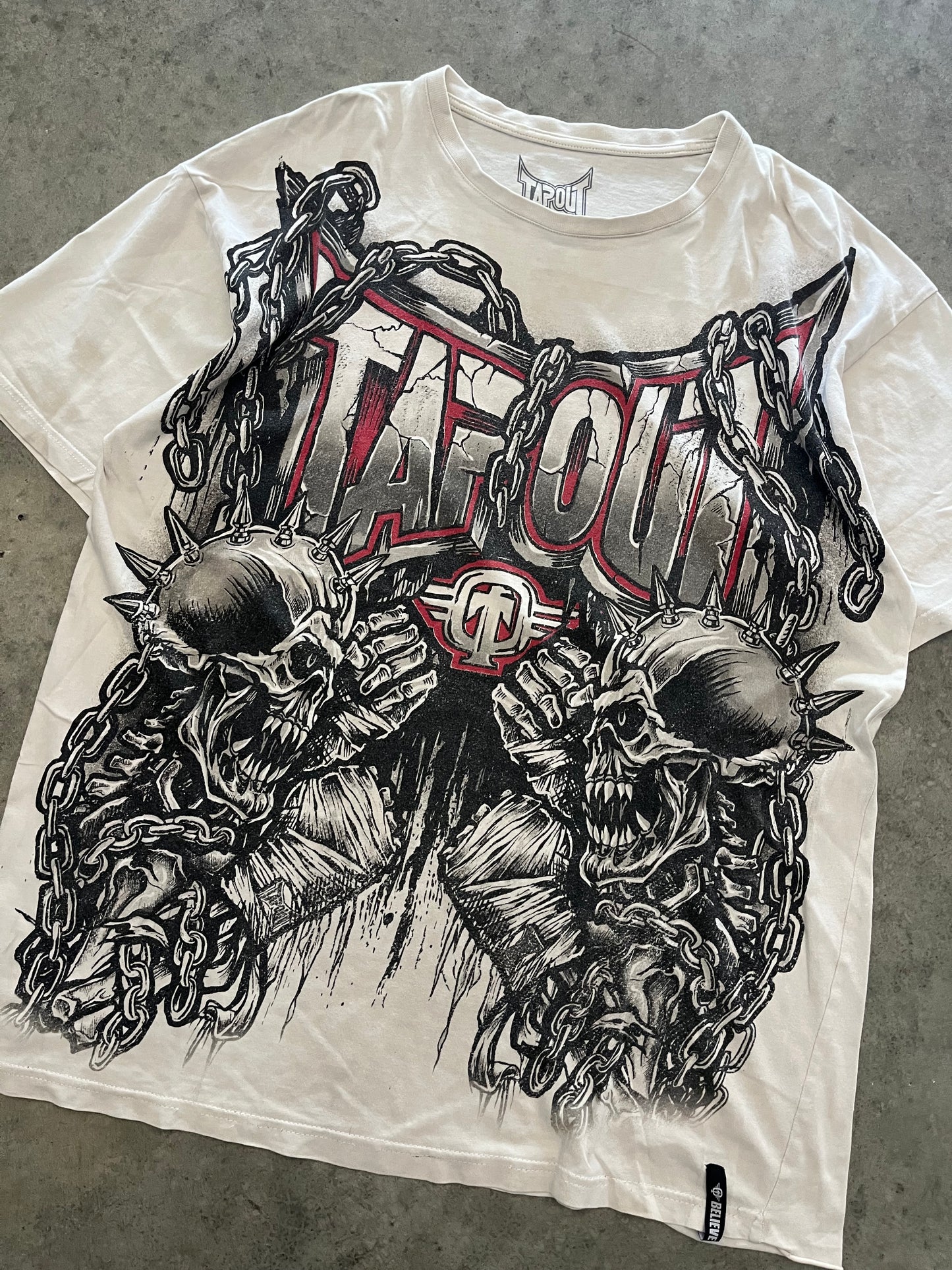sick asf tapout tee - XXL