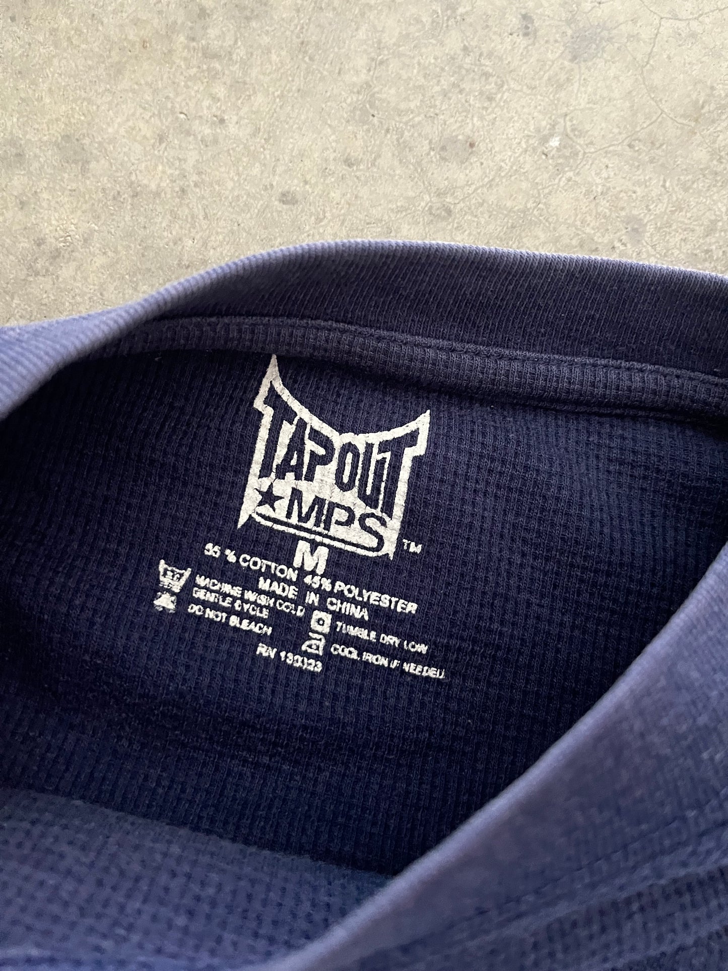 Tapout thermal