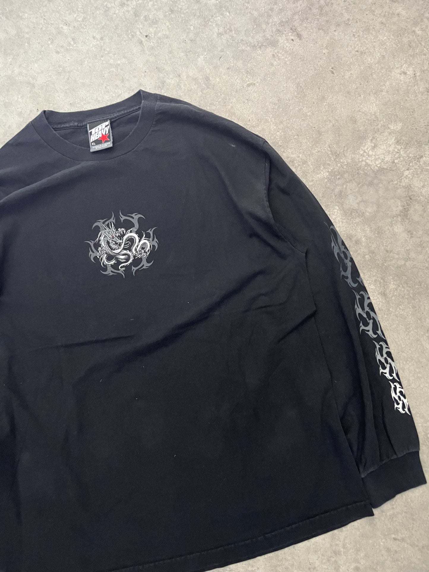top heavy hoodie - XL