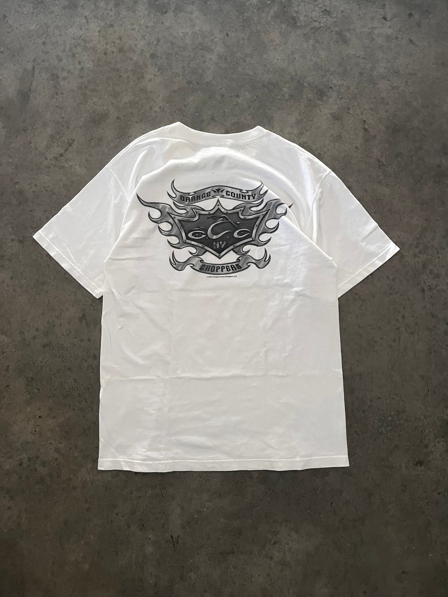 orange county choppers tee - L