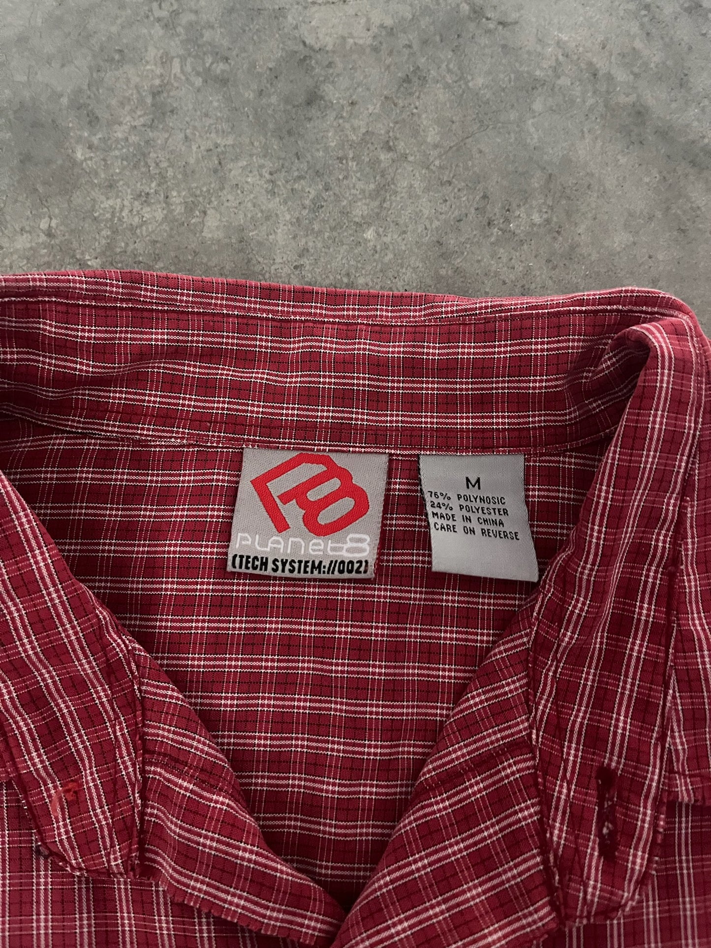 Planet 8 button up
