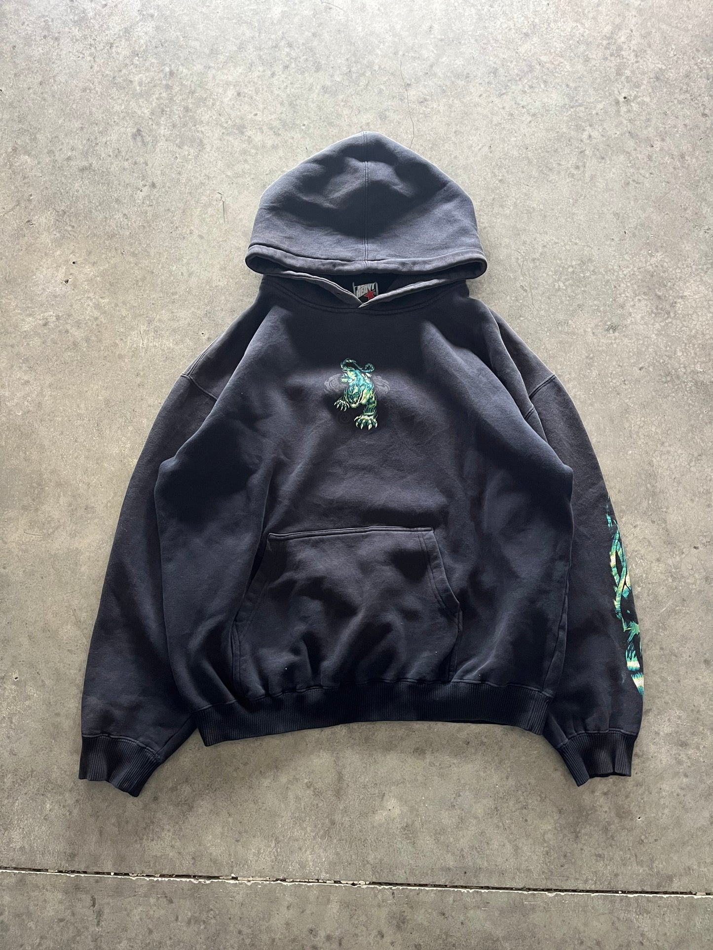 Top heavy hoodie - L