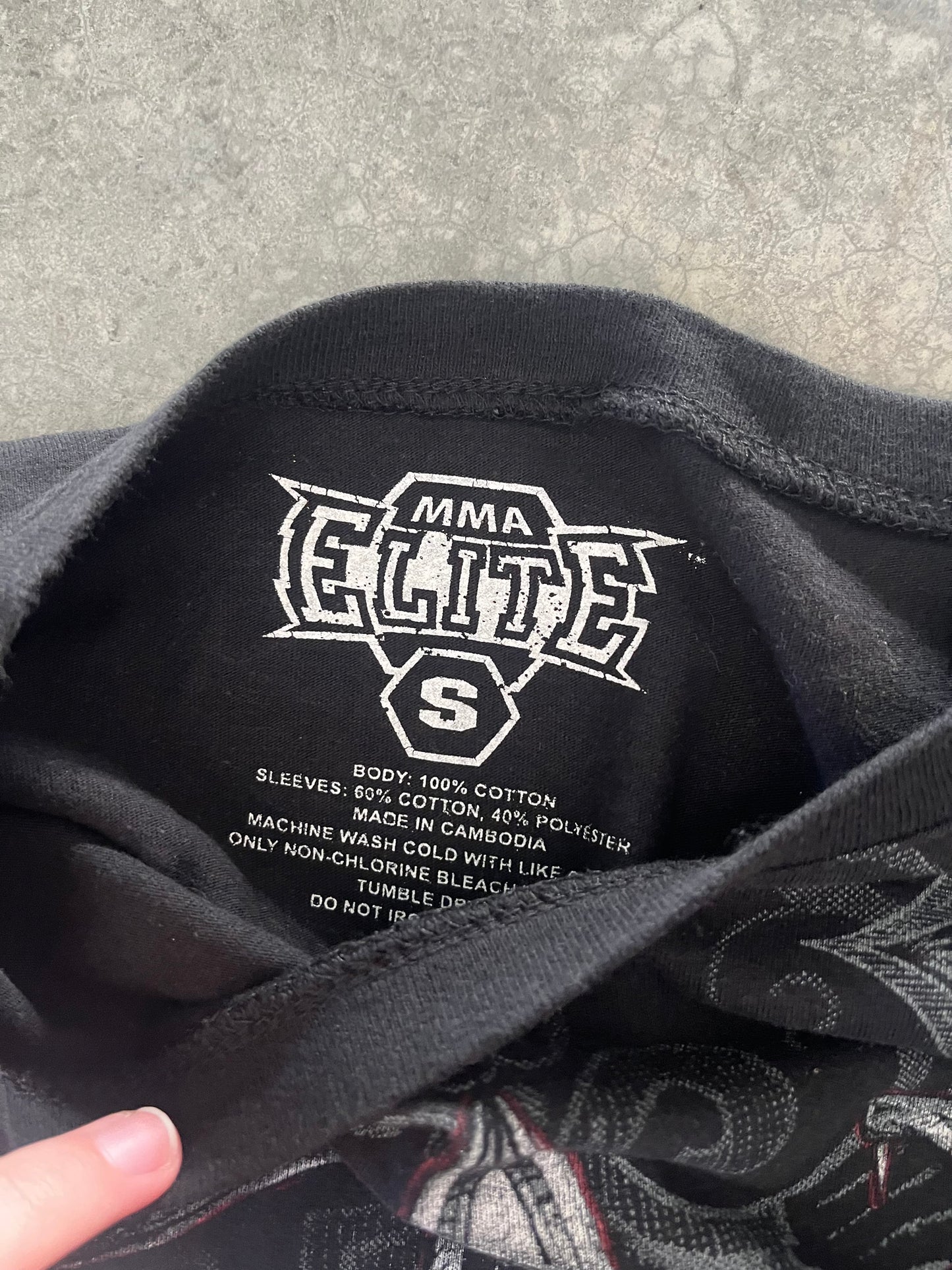 MMA elite long sleeve - S