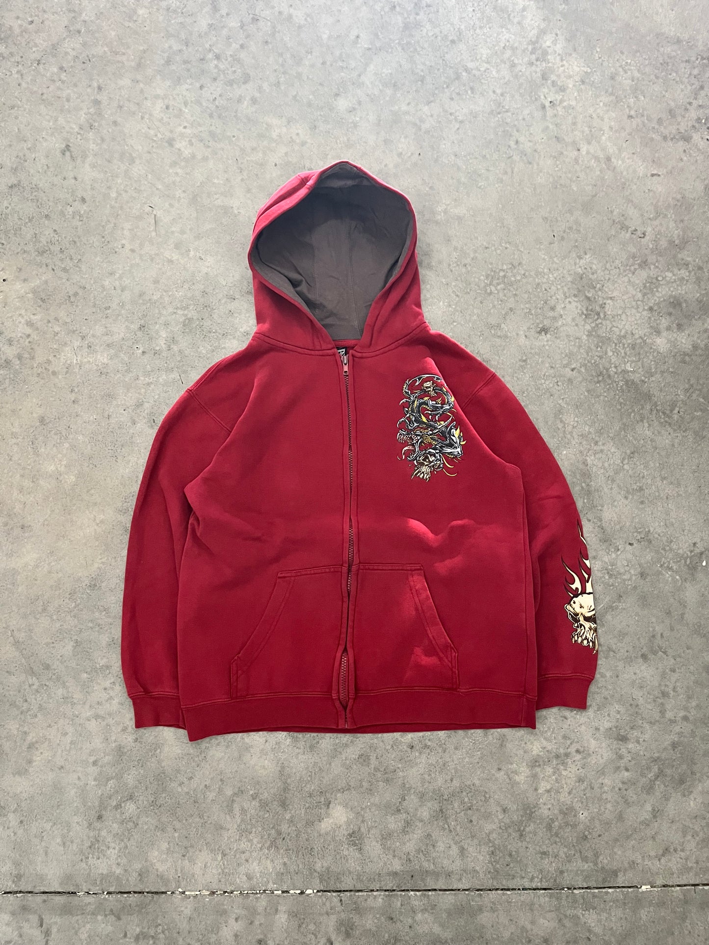 Top heavy hoodie - S (cropped)