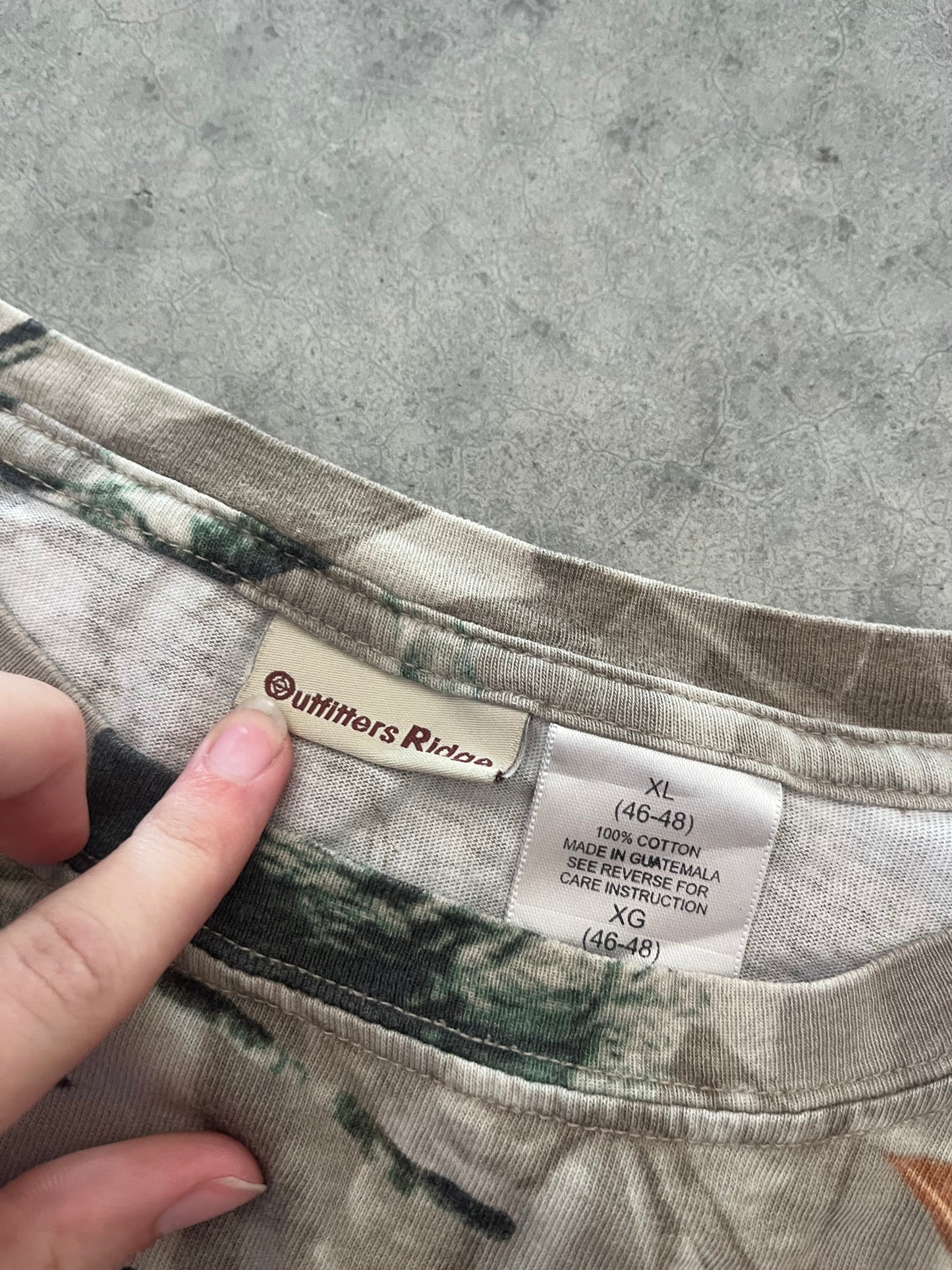 realtree tee - XL