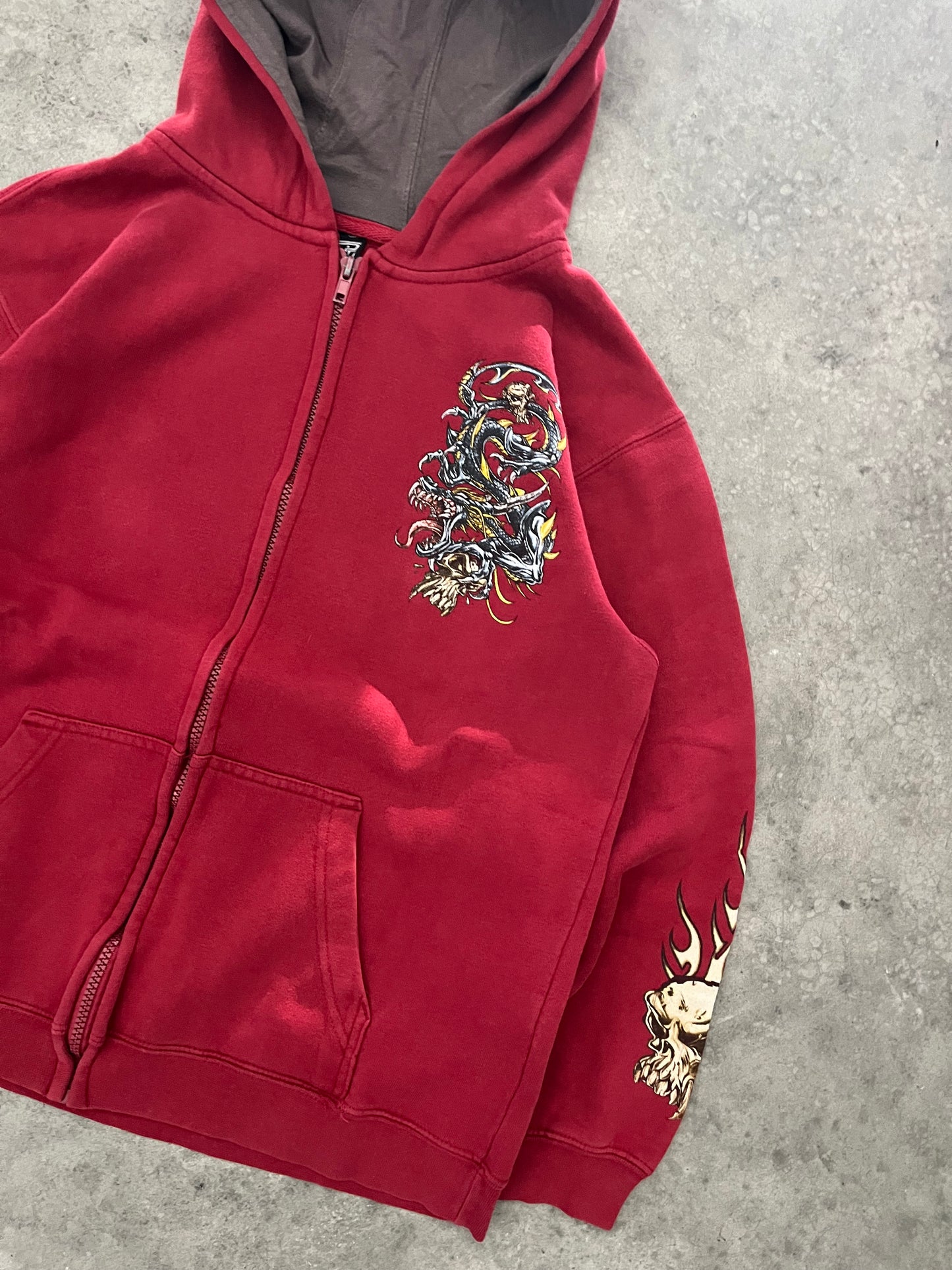 Top heavy hoodie - S (cropped)