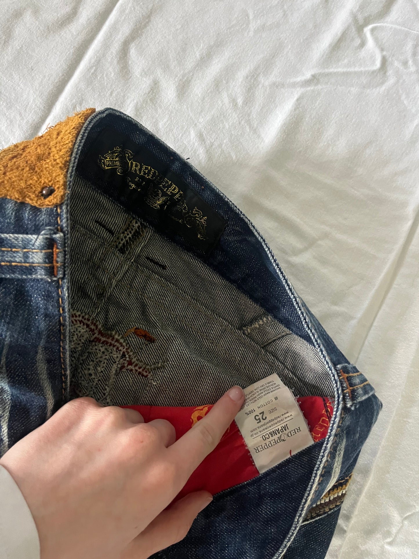 red pepper flare jeans - 30