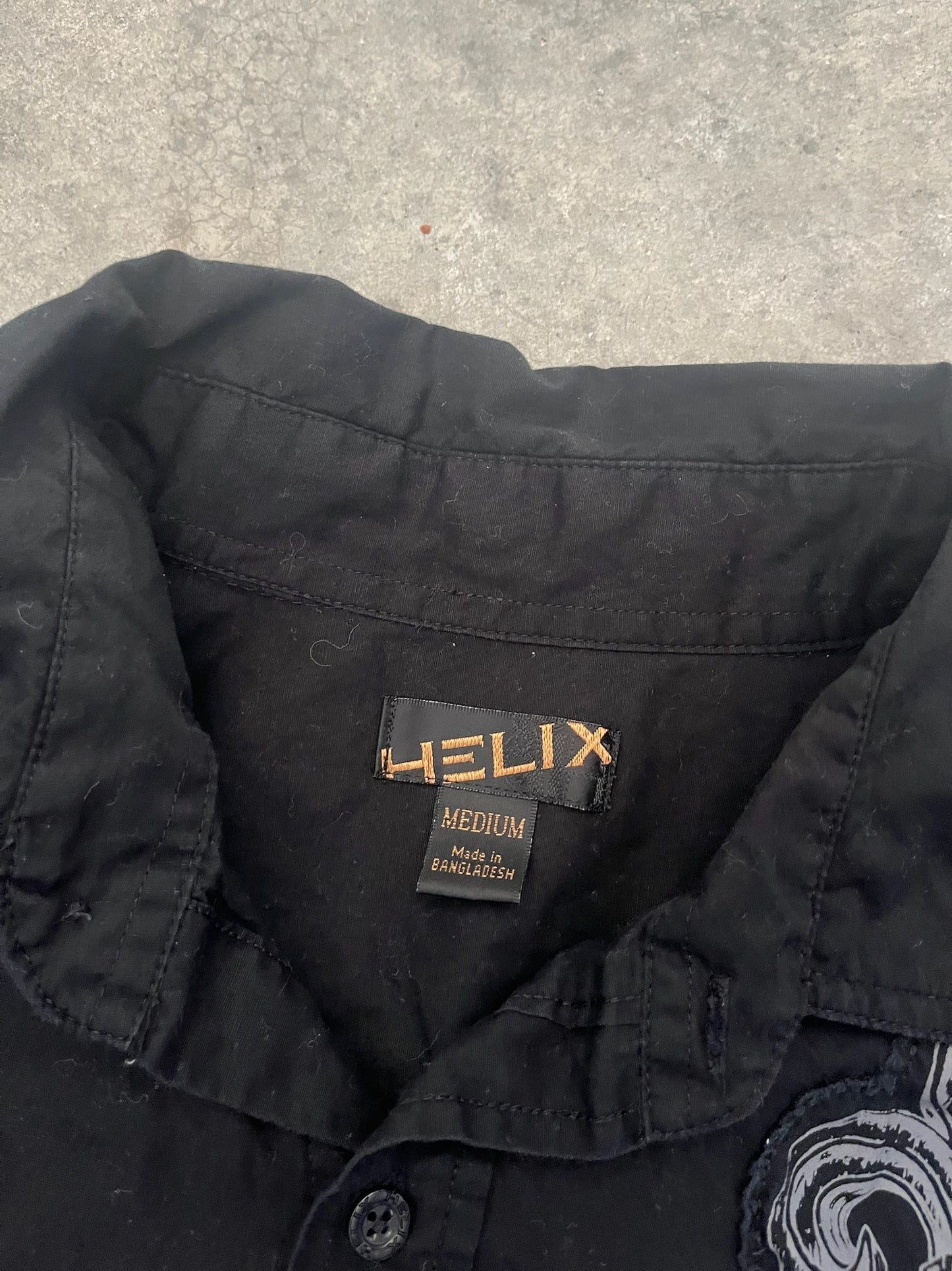 Helix short sleeve button up
