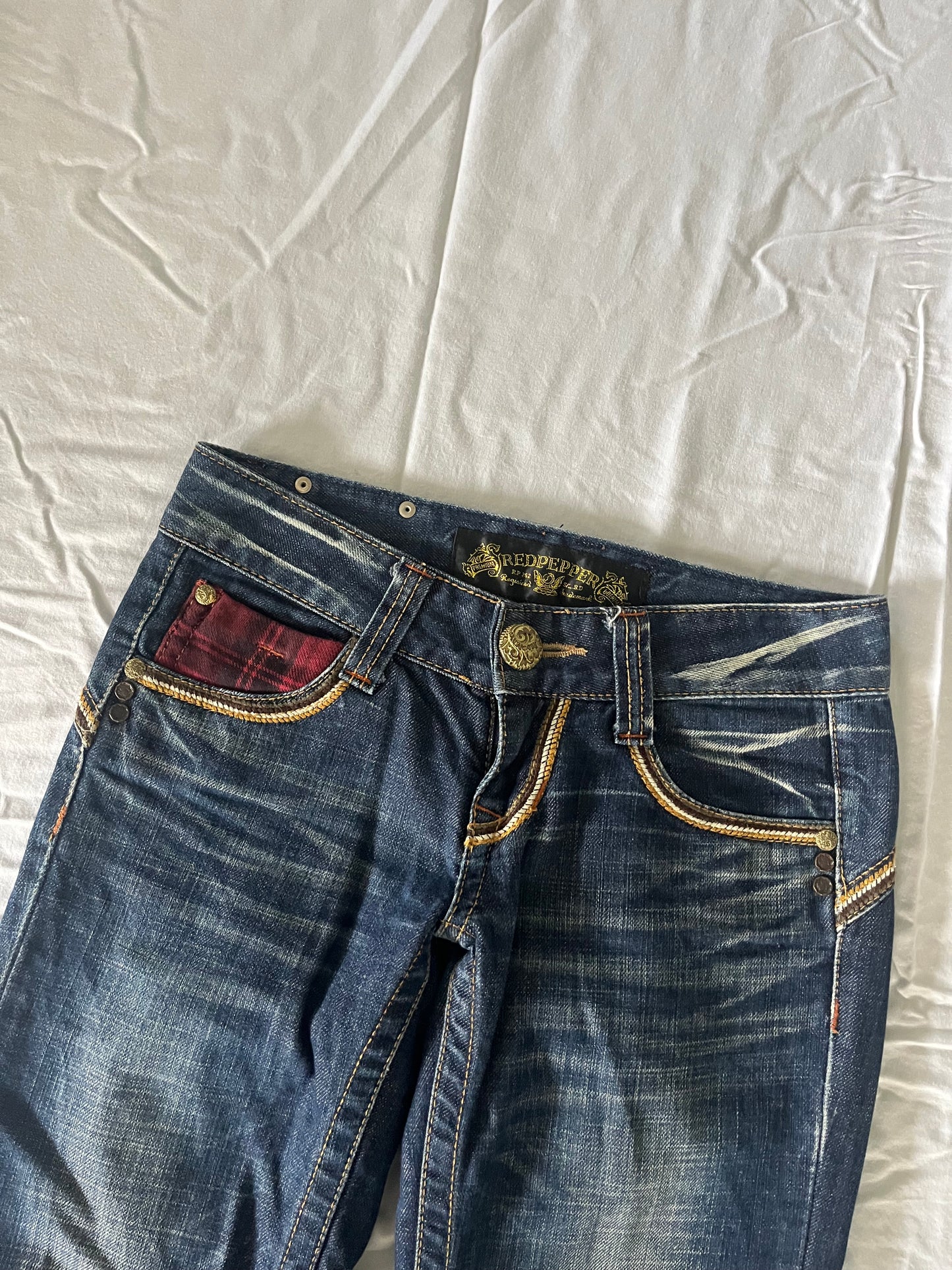 red pepper flare jeans - 30