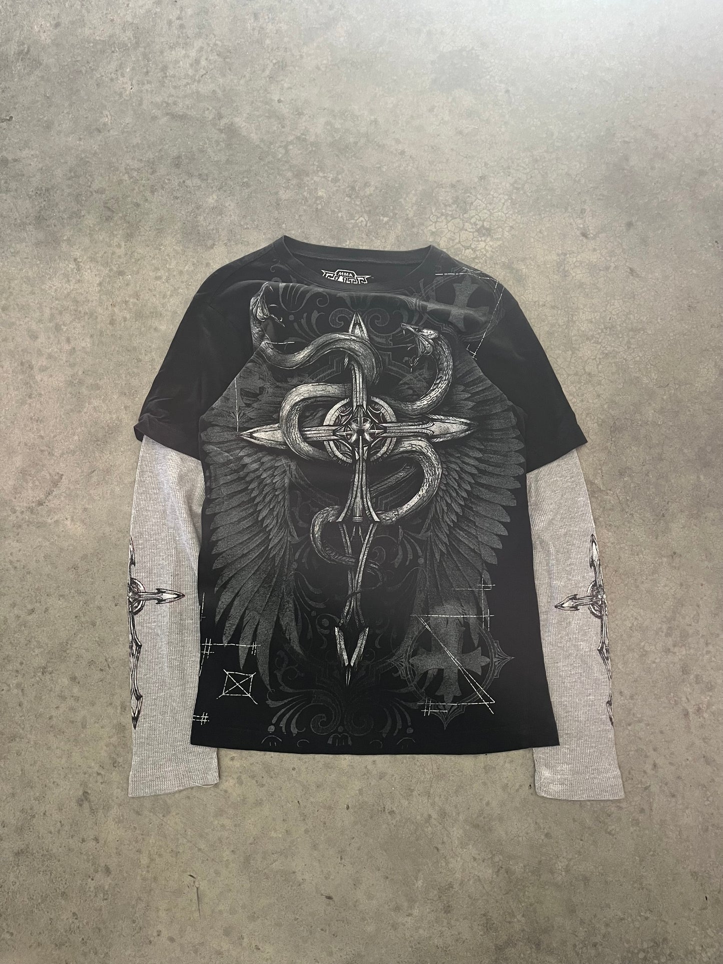 MMA elite long sleeve - S