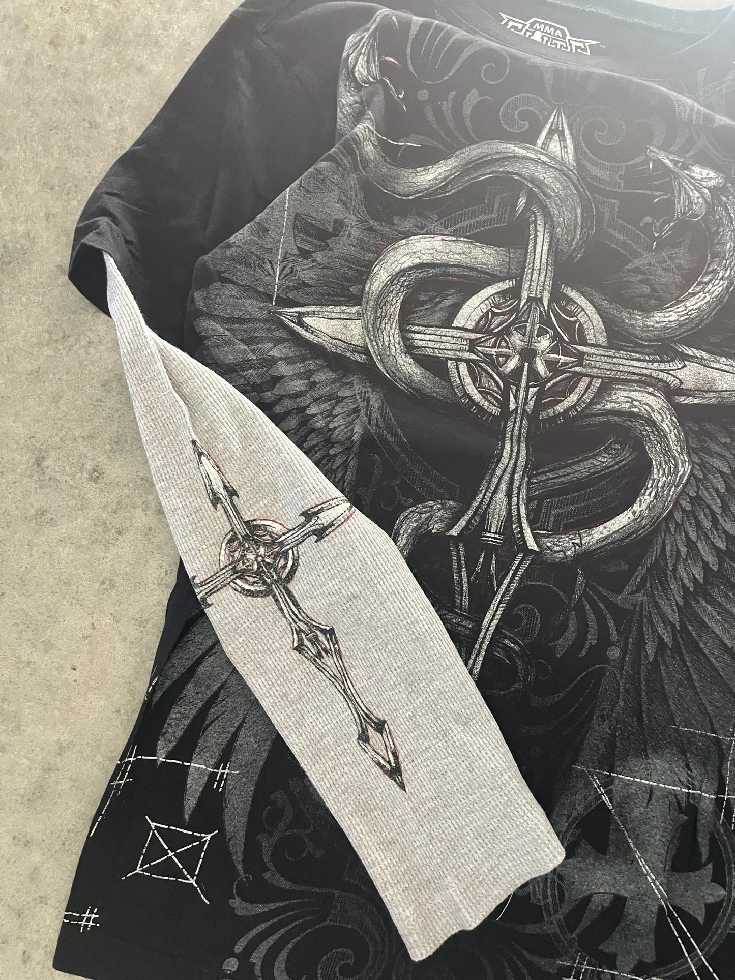 MMA elite long sleeve - S