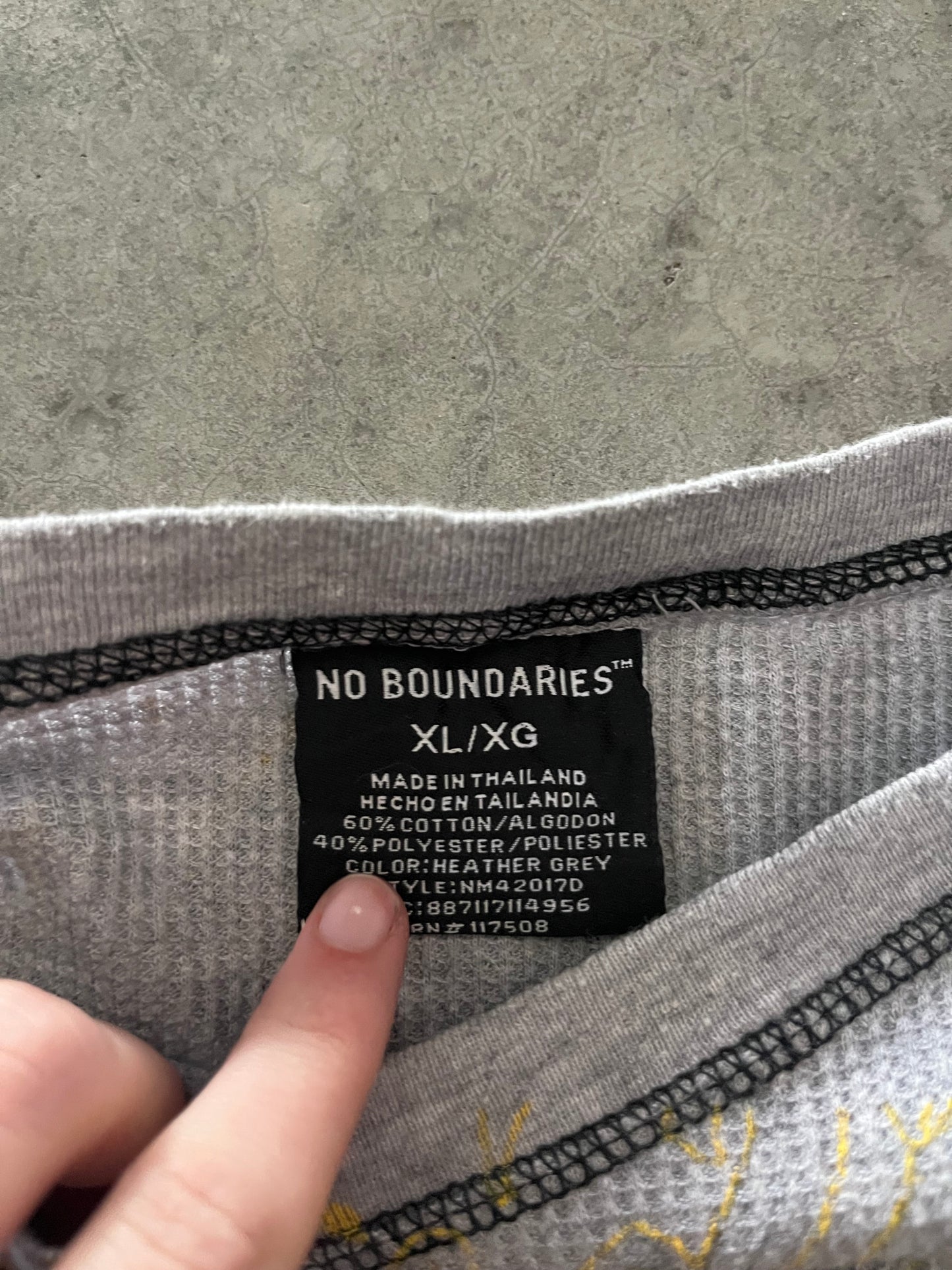 no boundaries thermal - XL