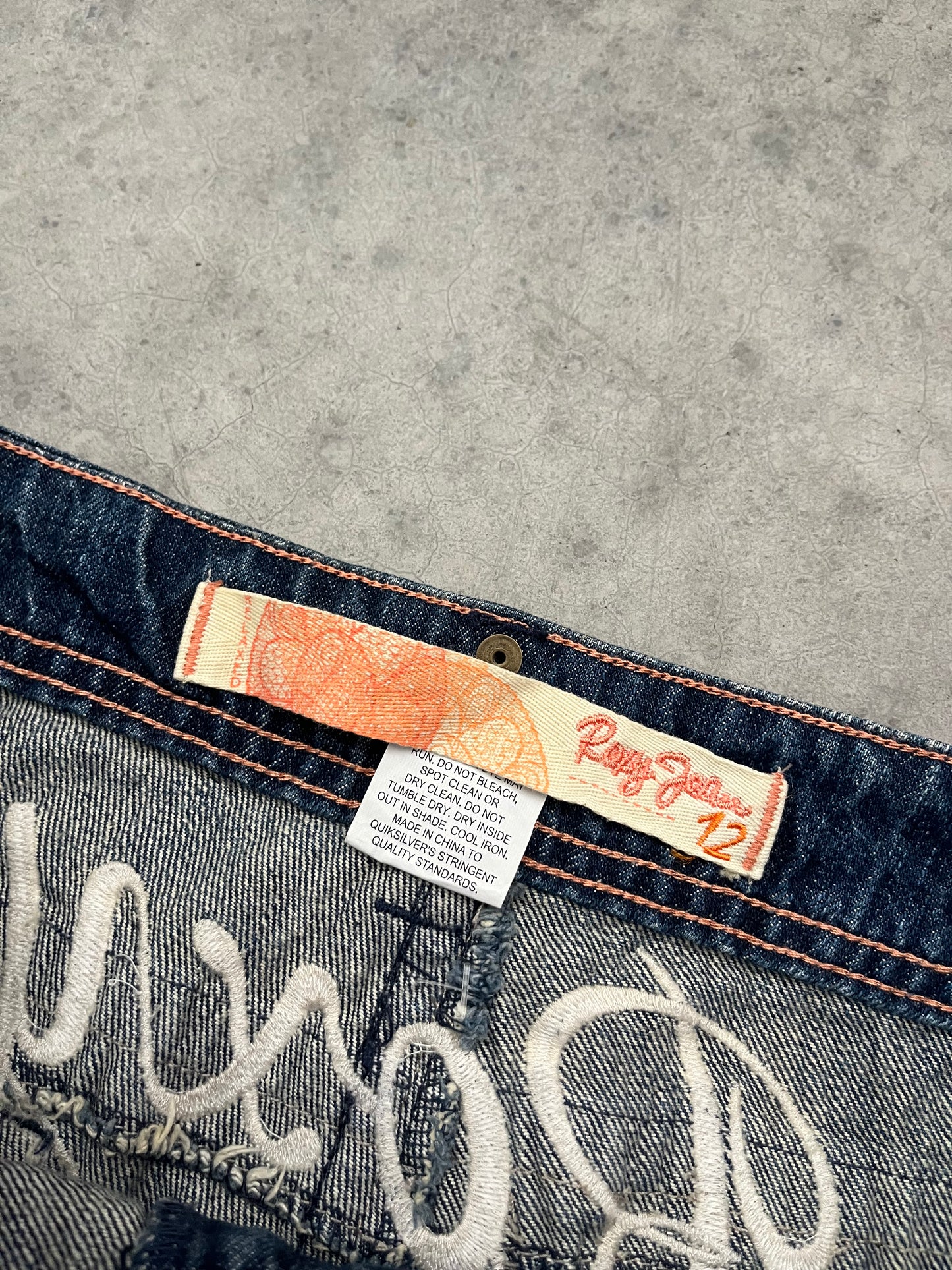 roxy baggy jeans - 34