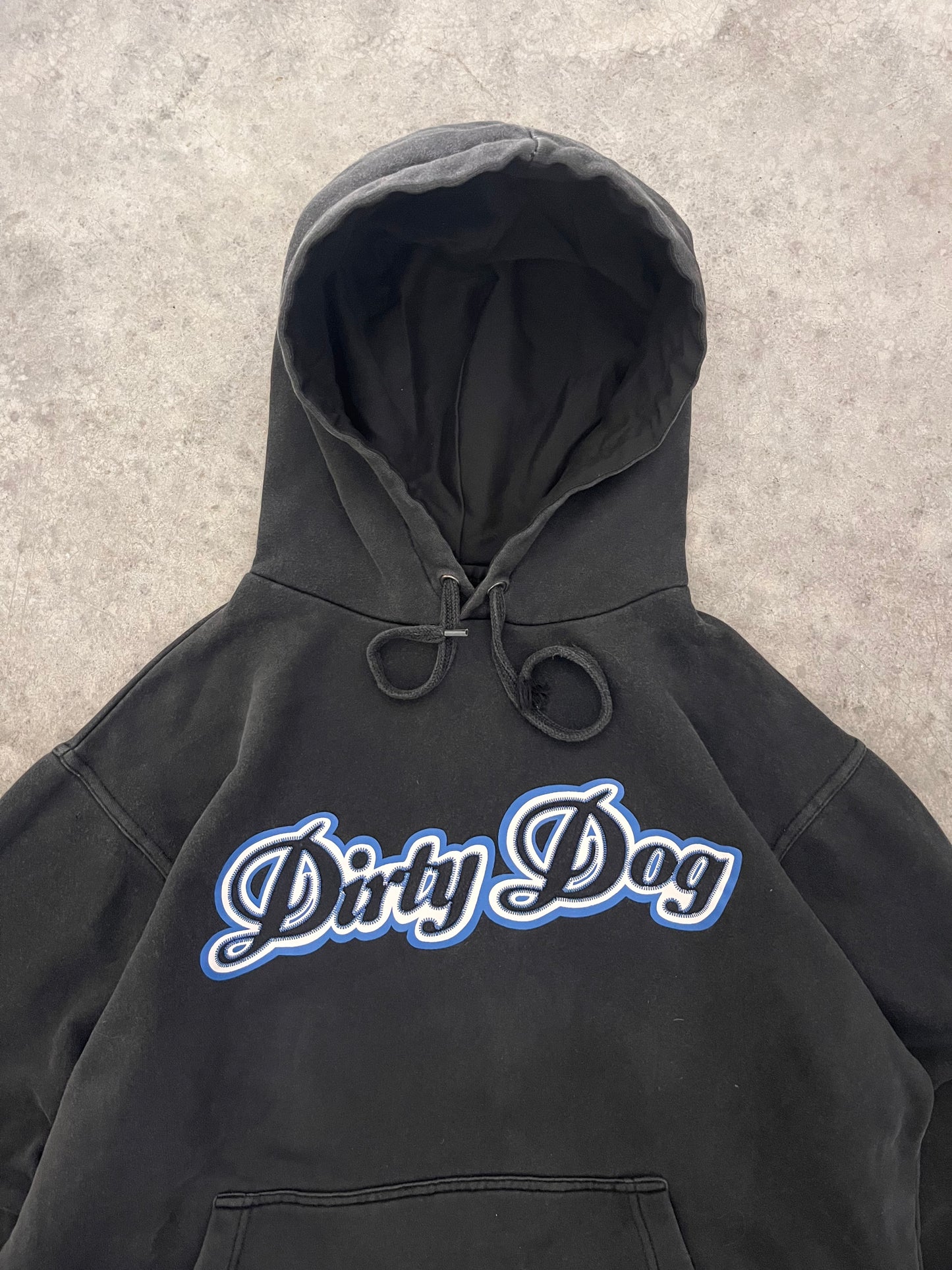 dirty dog hoodie - M