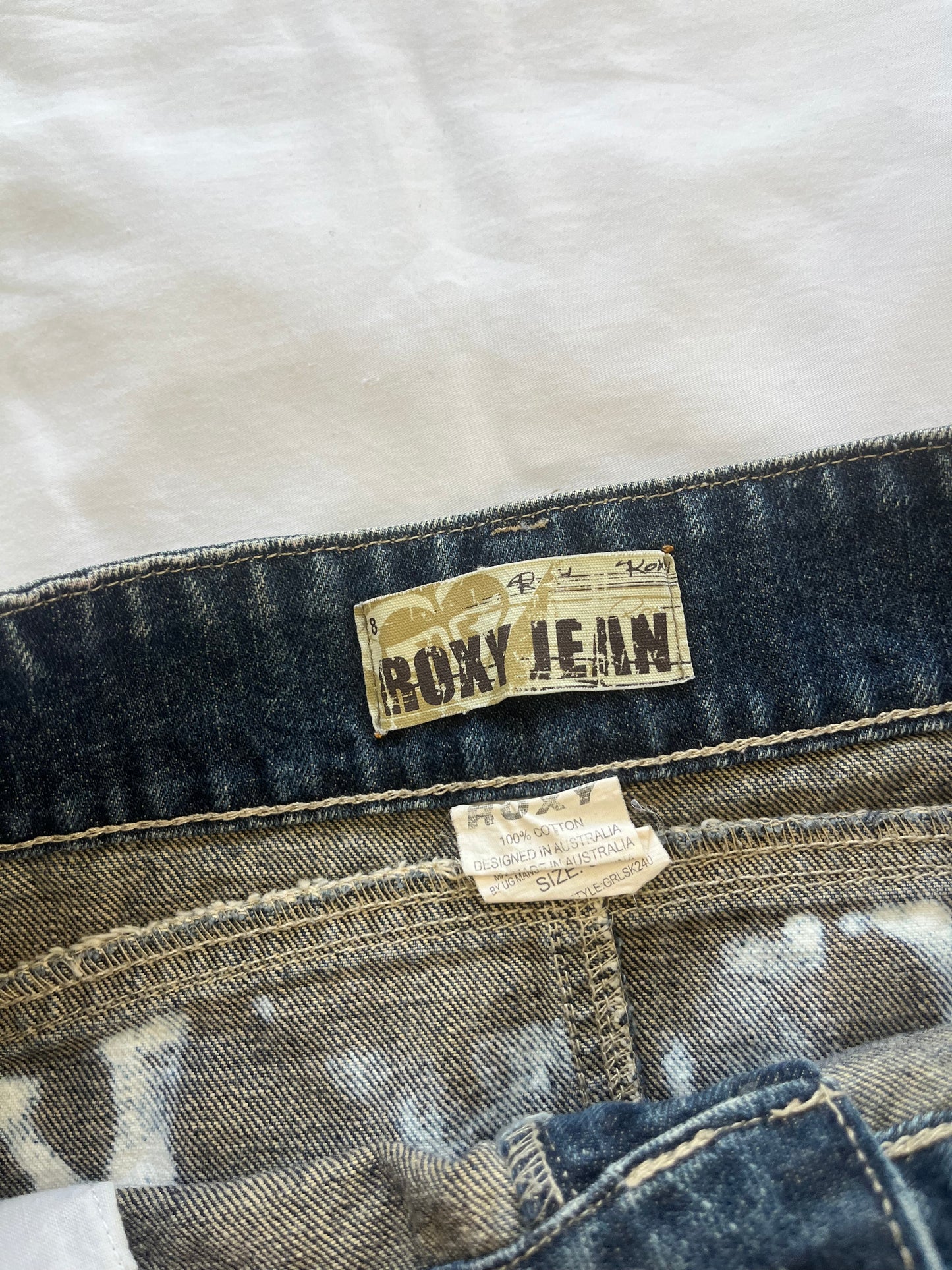 roxy denim mini skirt - 30