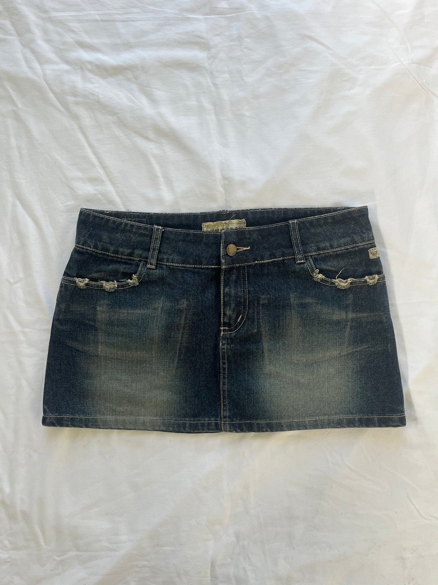 roxy denim mini skirt - 31