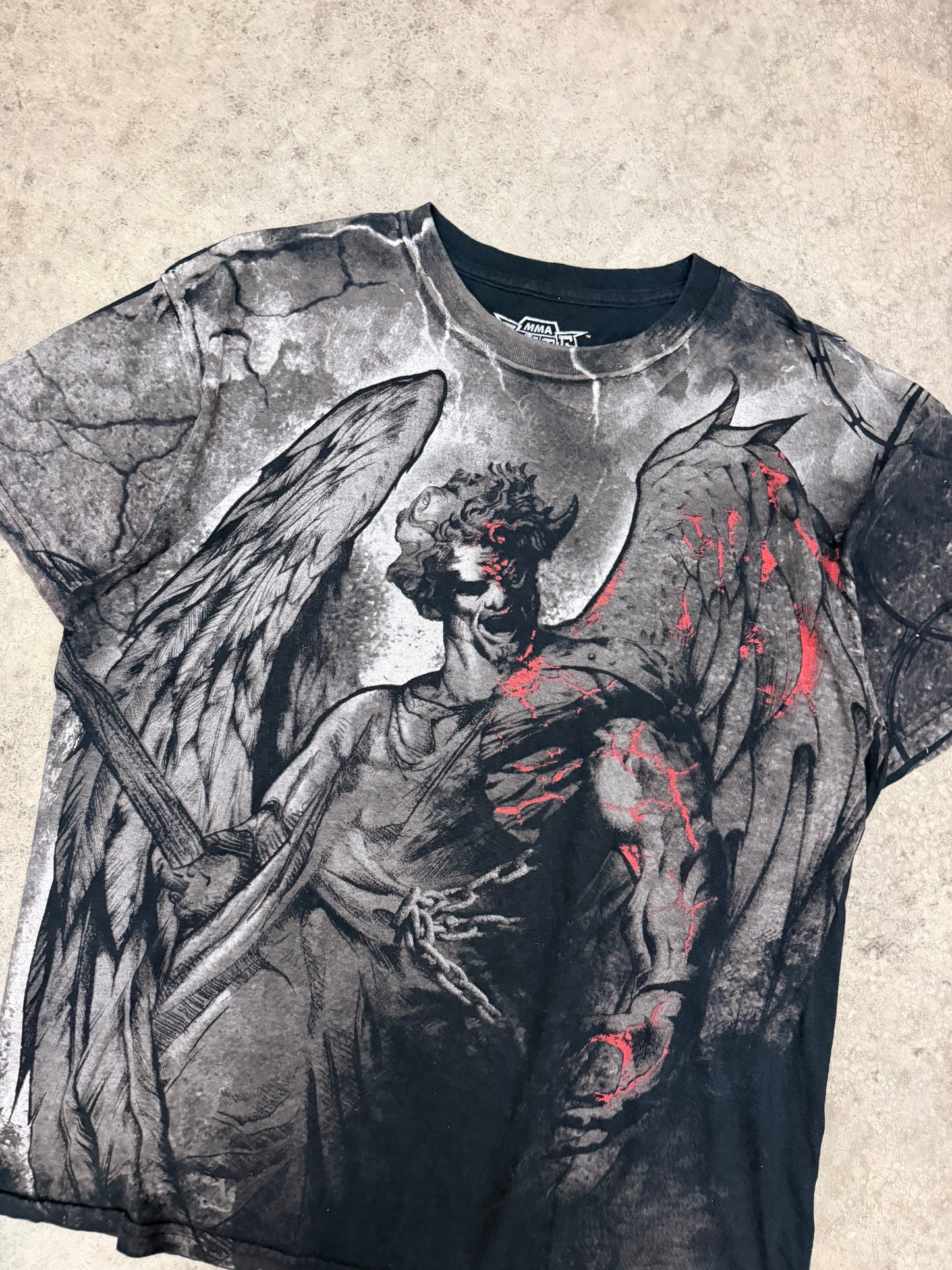 crazy mma elite tee - L