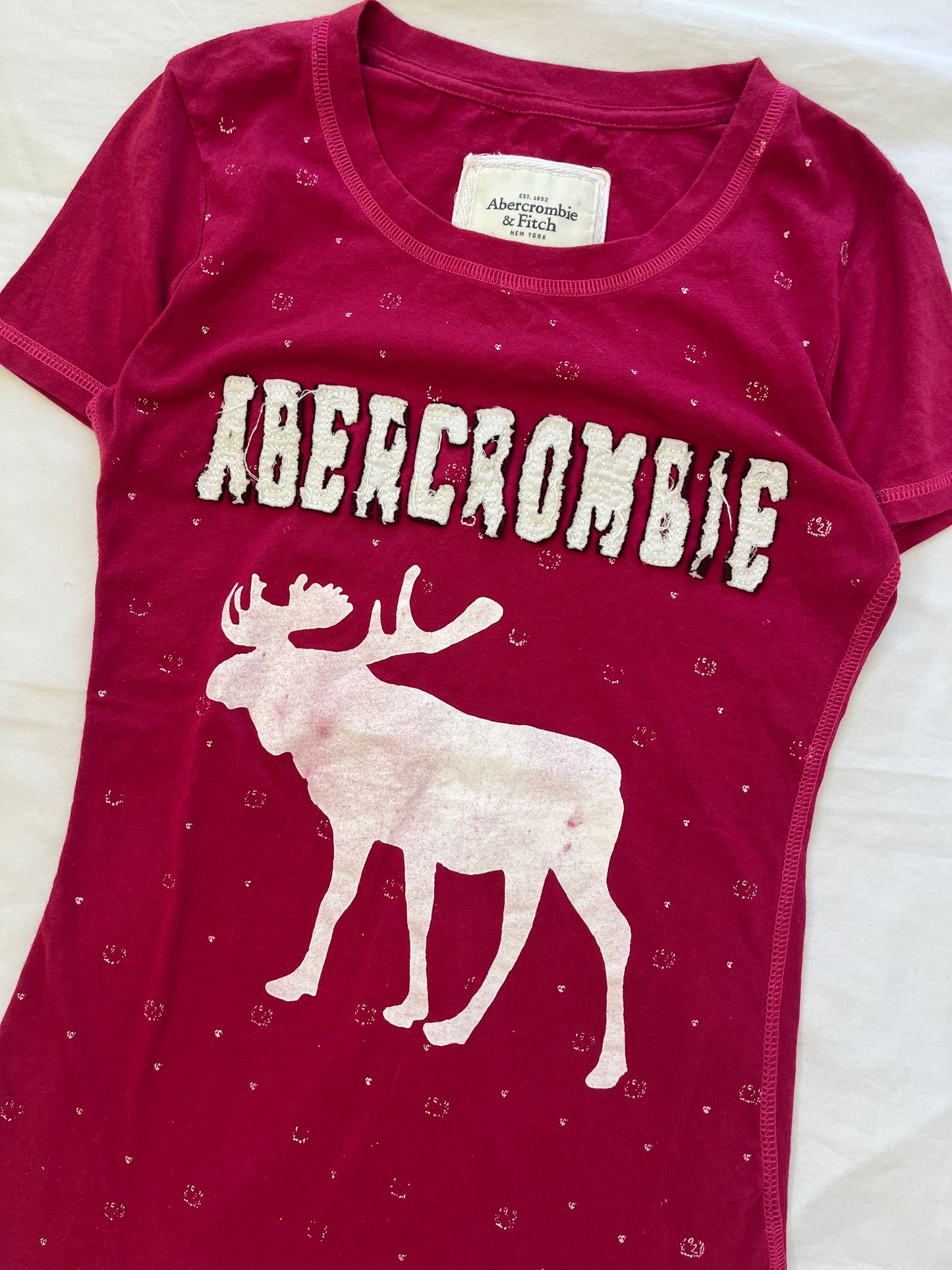 abercrombie and fitch babytee - M
