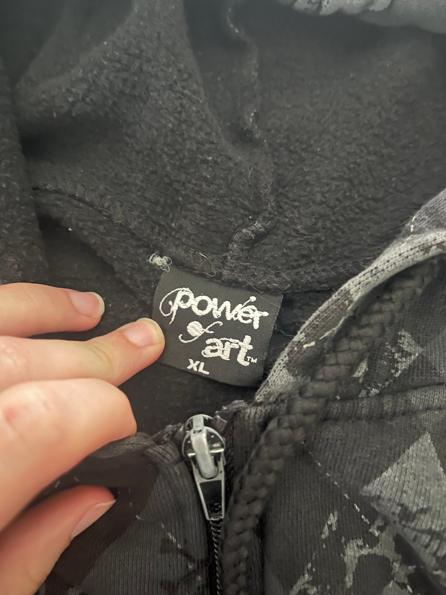 power of art hoodie - XL