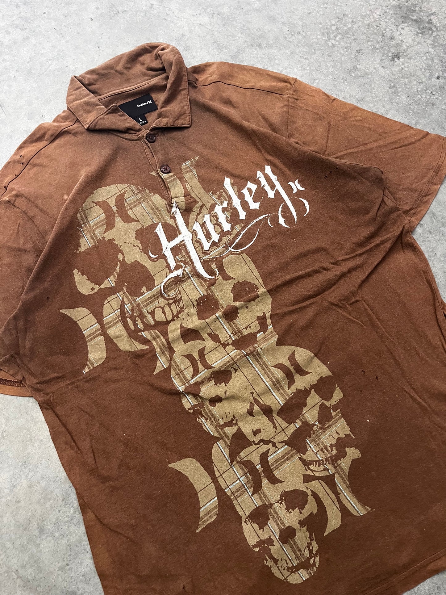 Hurley Skull polo - L