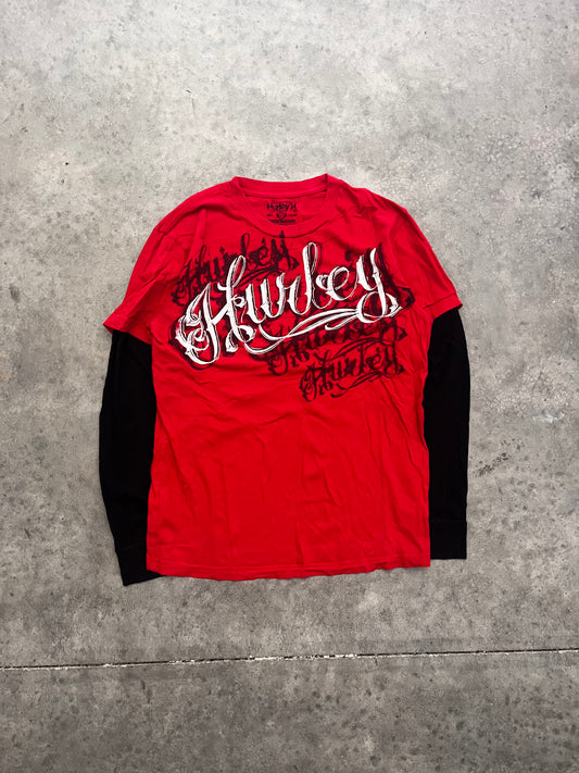 Hurley long sleeve - M