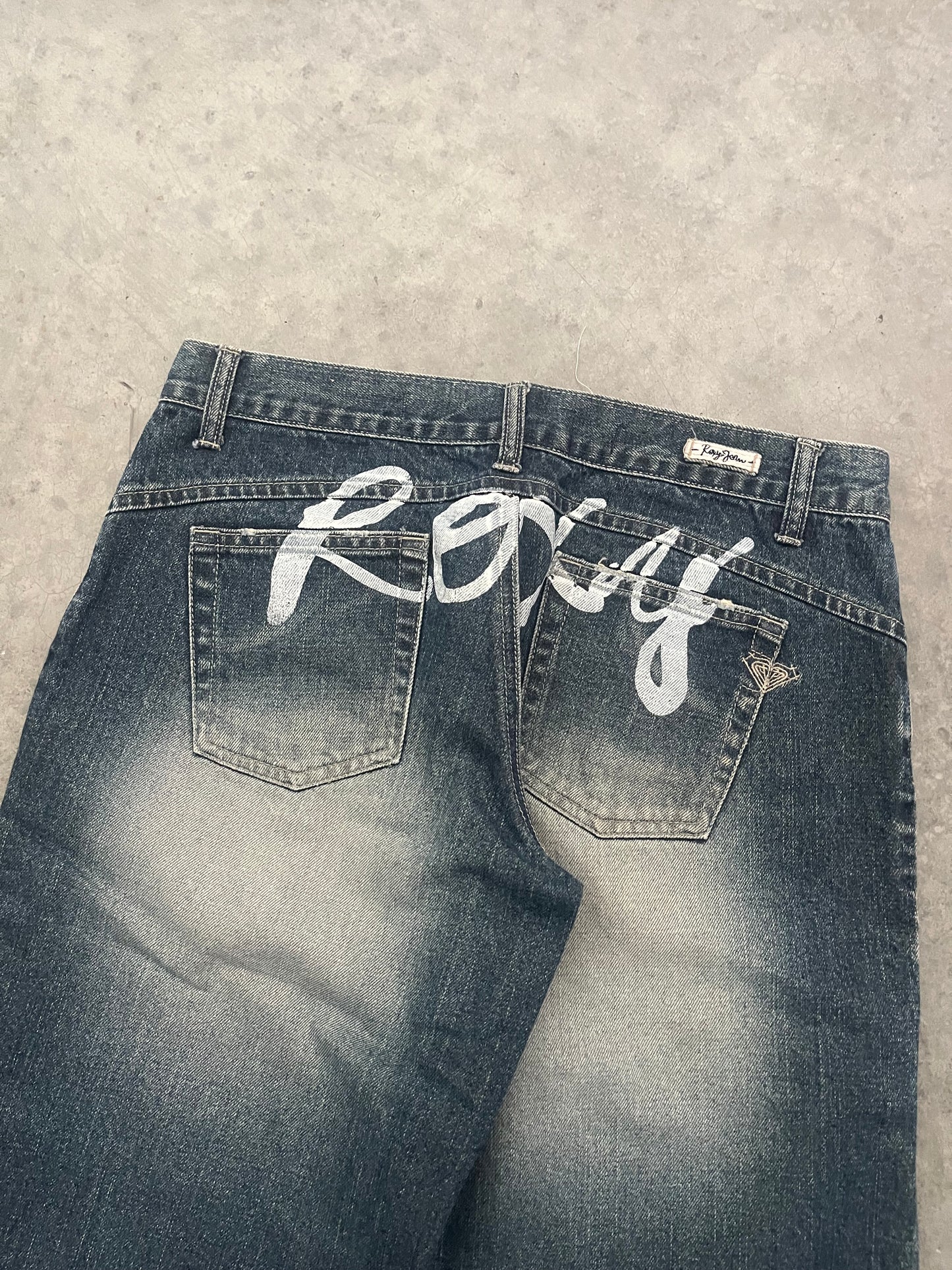 roxy spellout jorts - 30