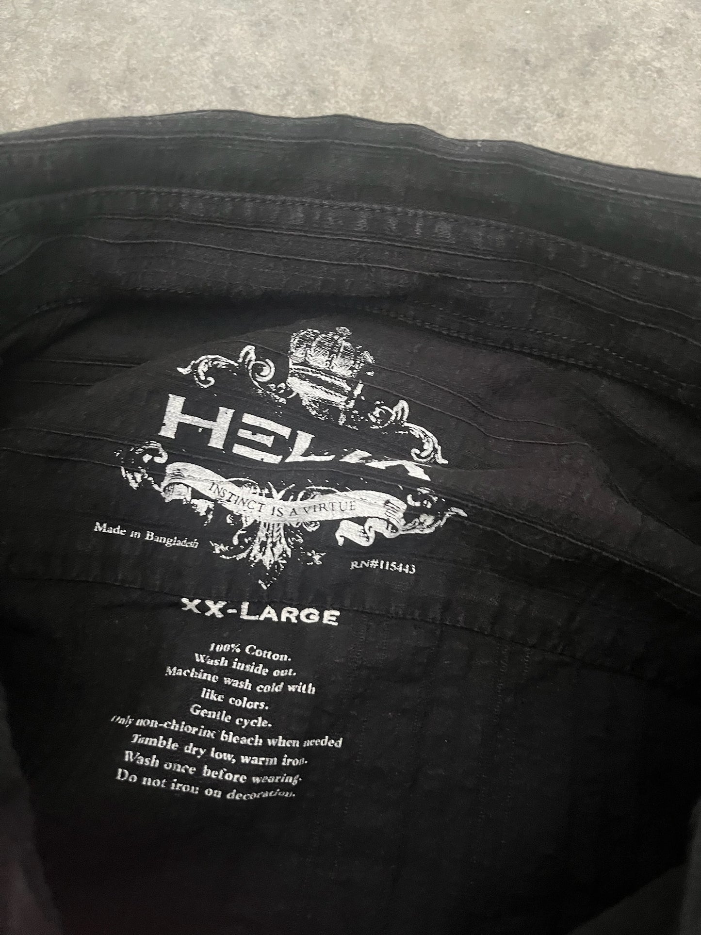 Helix long sleeve button up