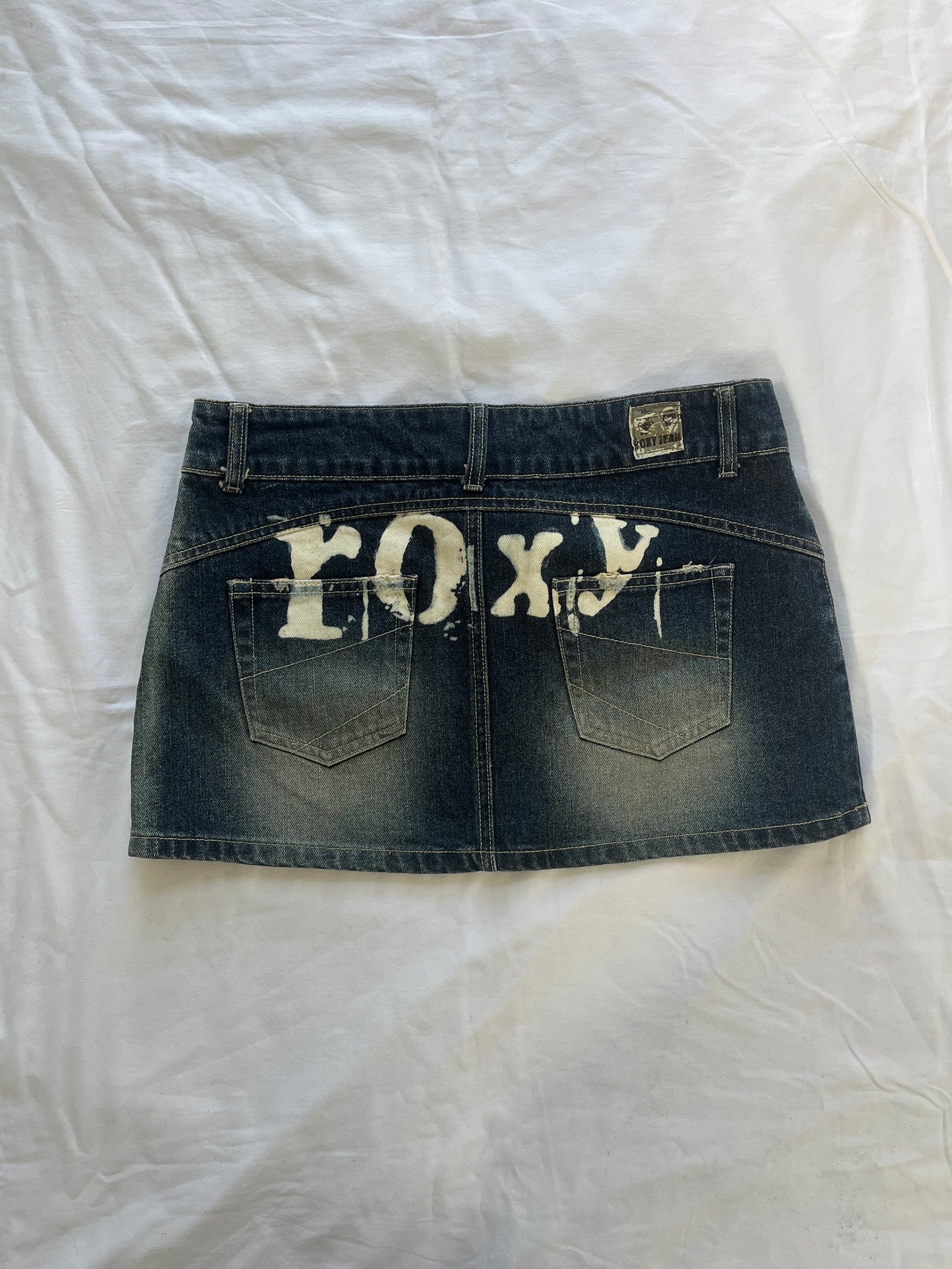 roxy denim mini skirt - 30