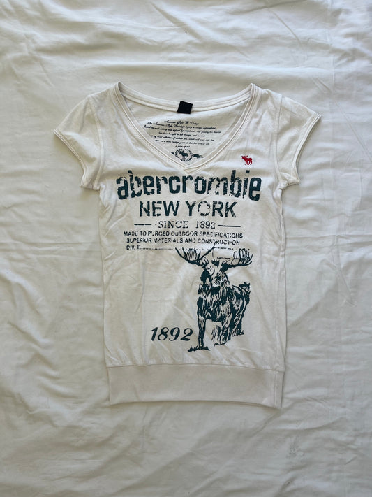 abercrombie and fitch babytee - M