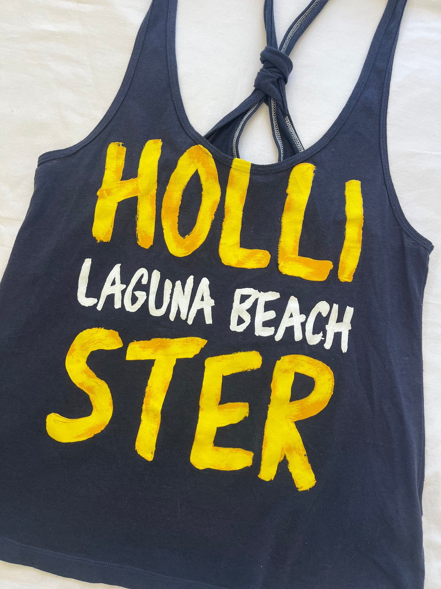 hollister racer back cami - S