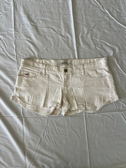 hollister denim mini shorts - 32
