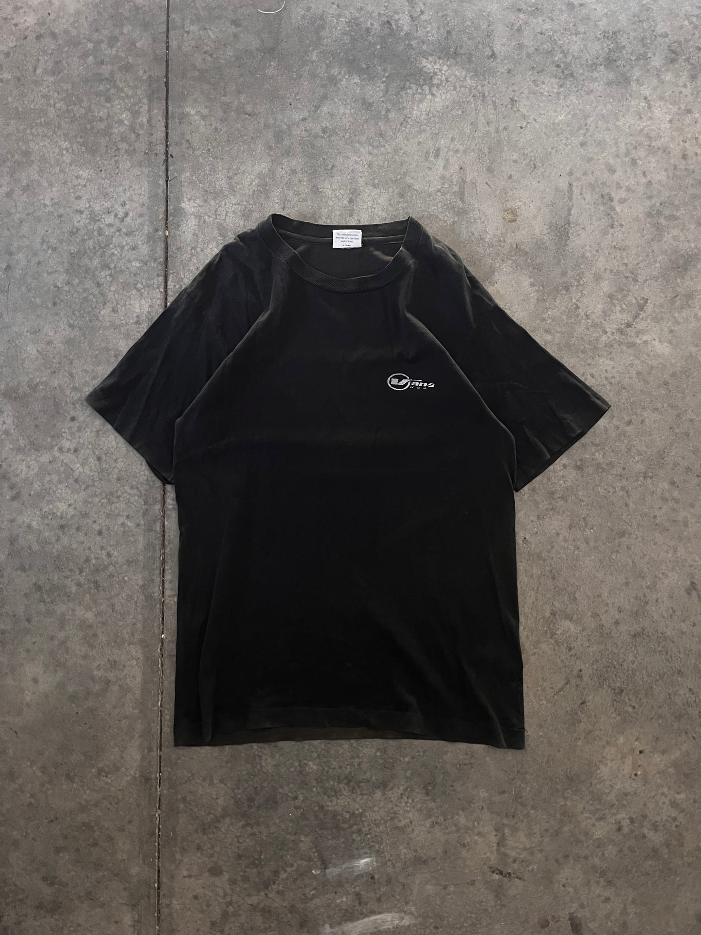 vintage vans tee - M