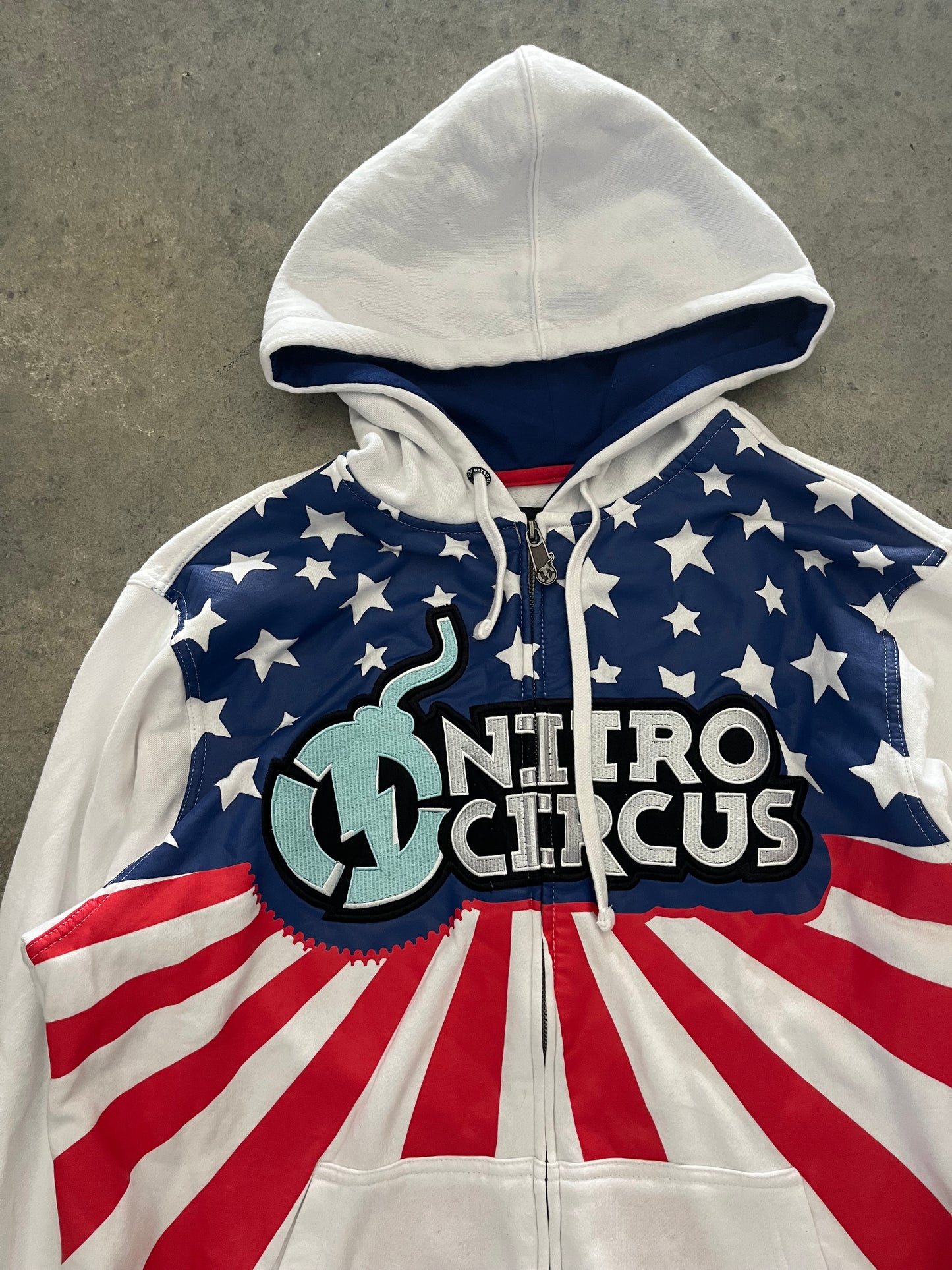 apline stars x nitro circus hoodie