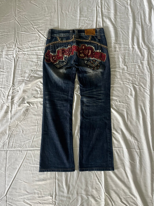 red pepper flare jeans - 30