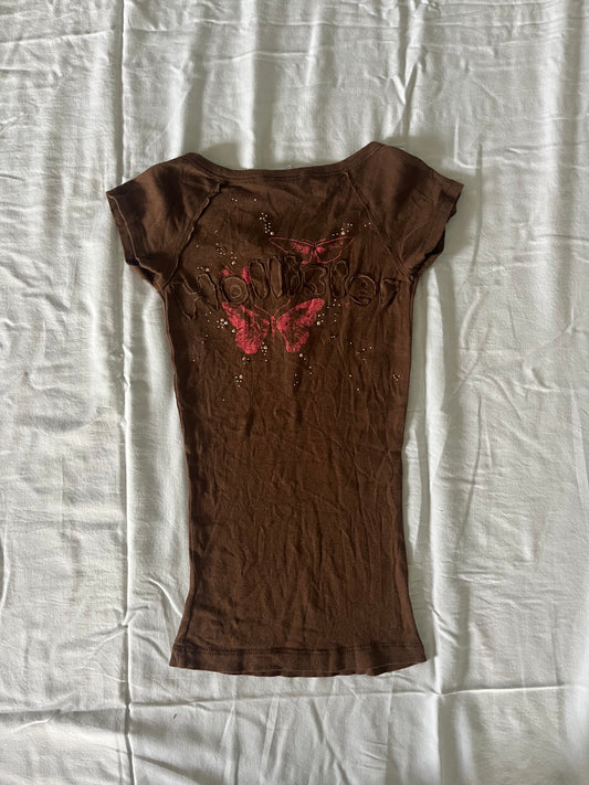 hollister short sleeve henley - XS/S