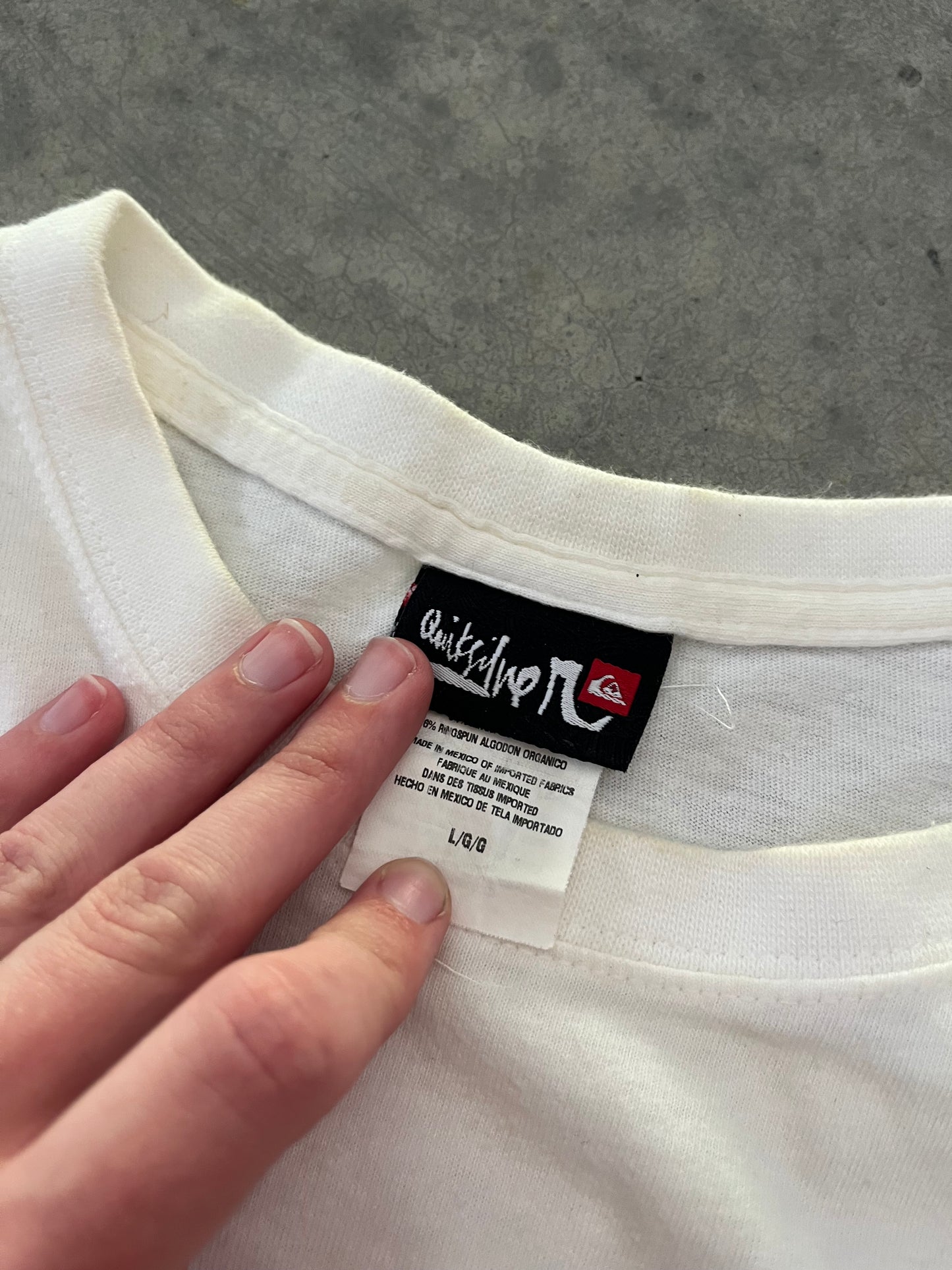 quiksilver tee - L