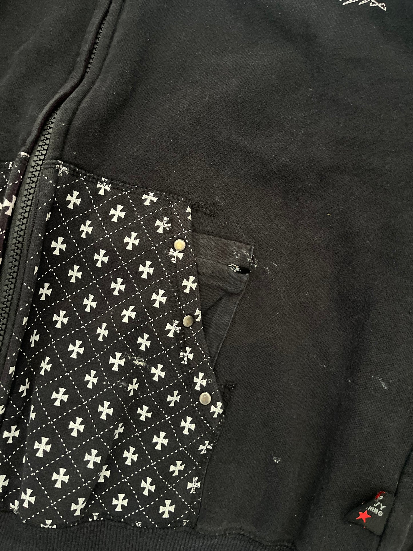 top heavy hoodie - S