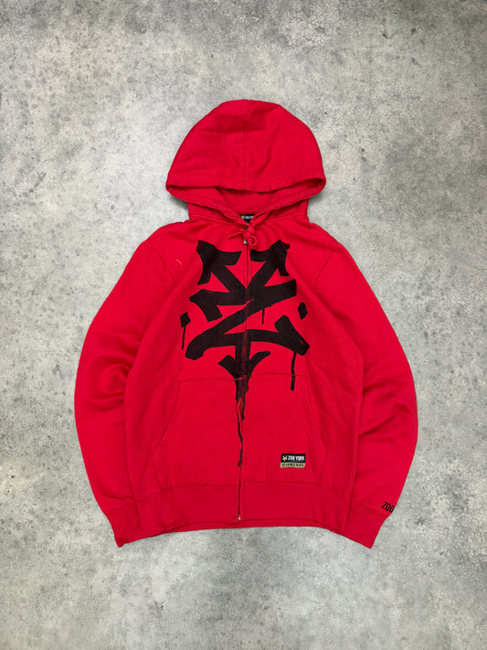 zoo york zip up hoodie - S