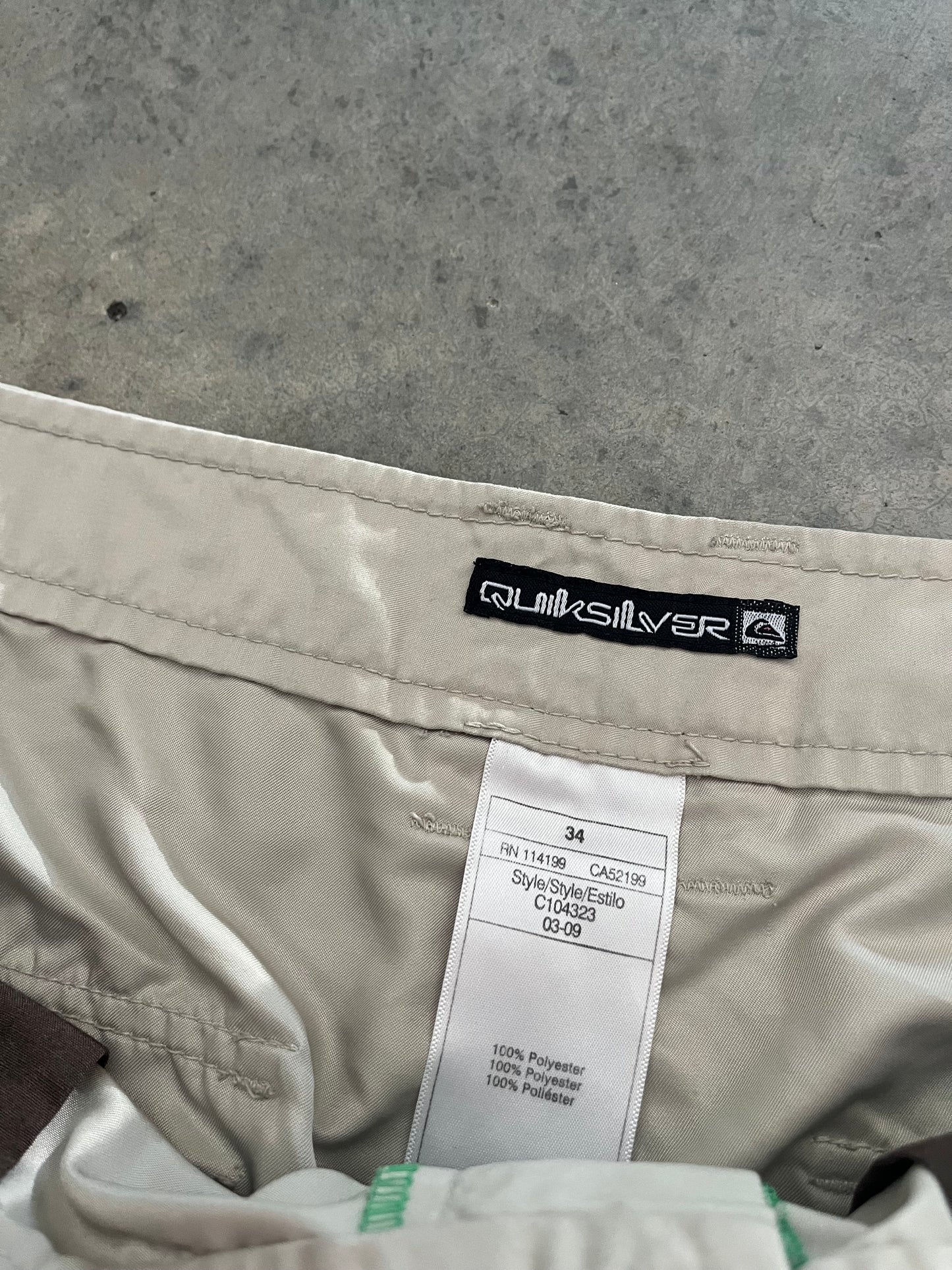 quiksilver cargos