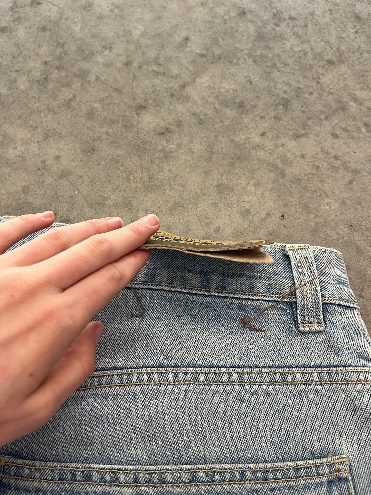 baggy southpole jorts - 40