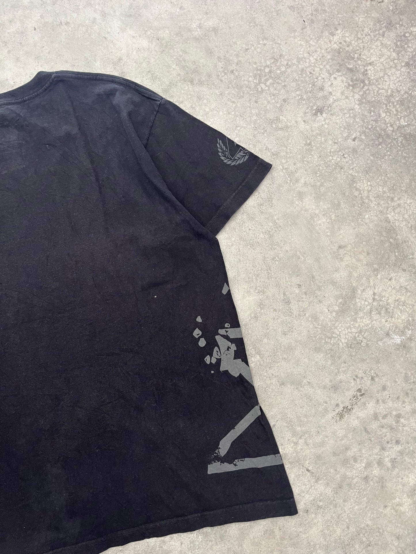 fox x monster racing tee - L