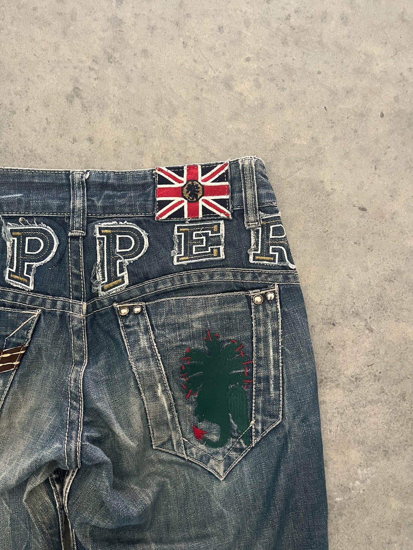 red pepper jeans