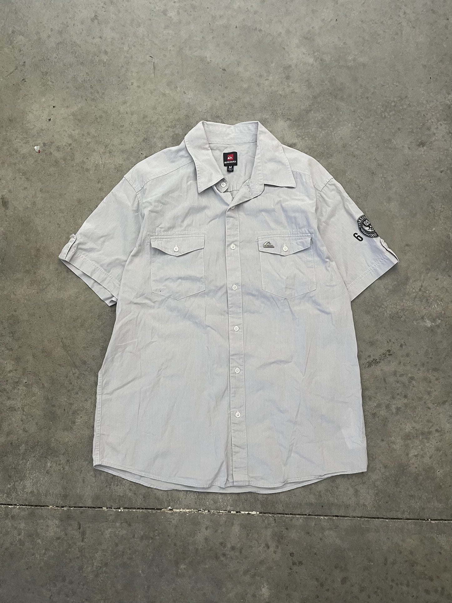 quiksilver button up