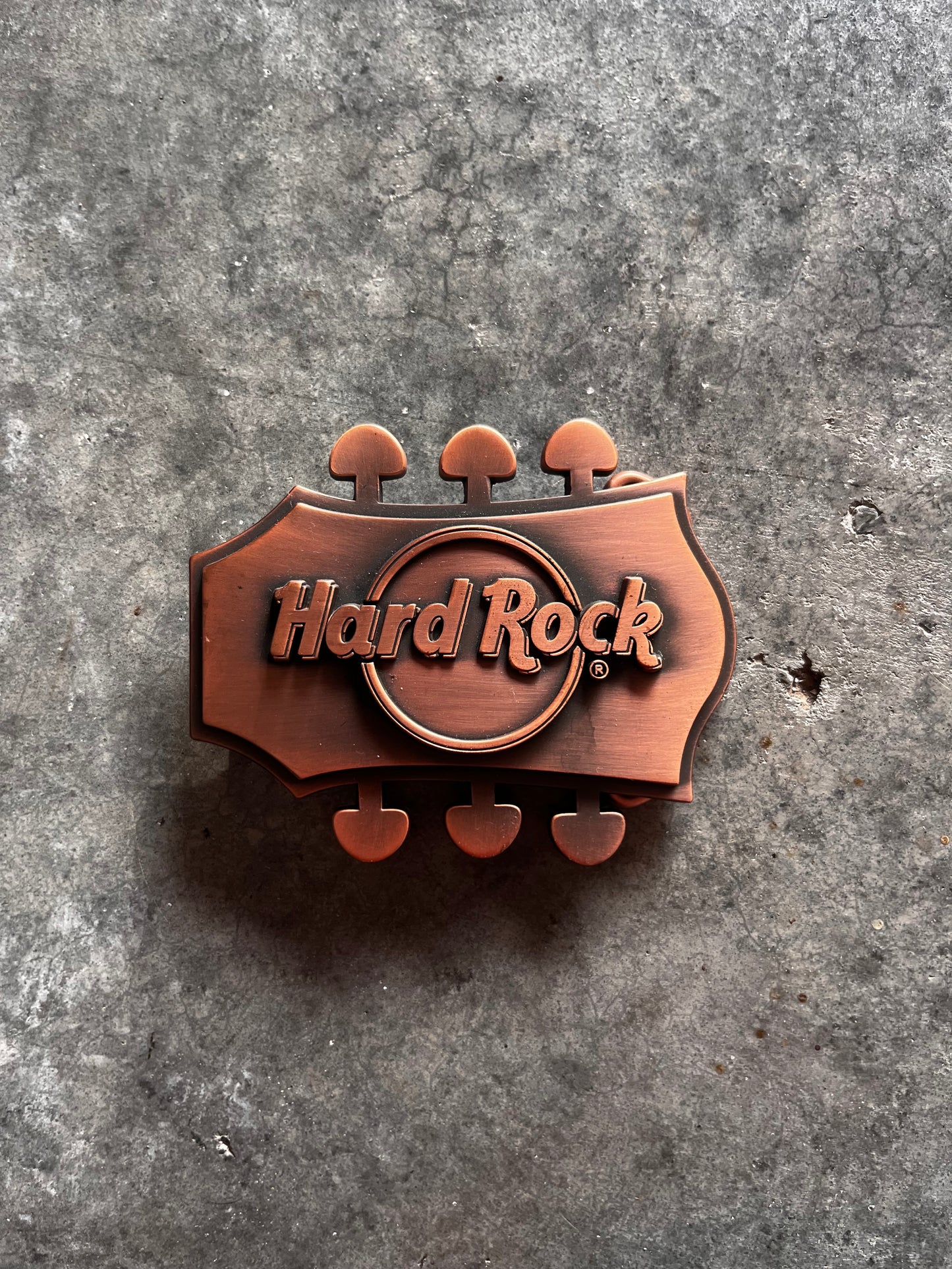 hard rock belt buckle