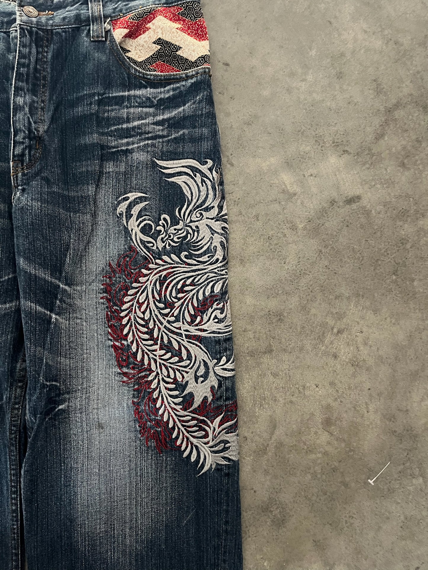 SEXY embroidered Jeans