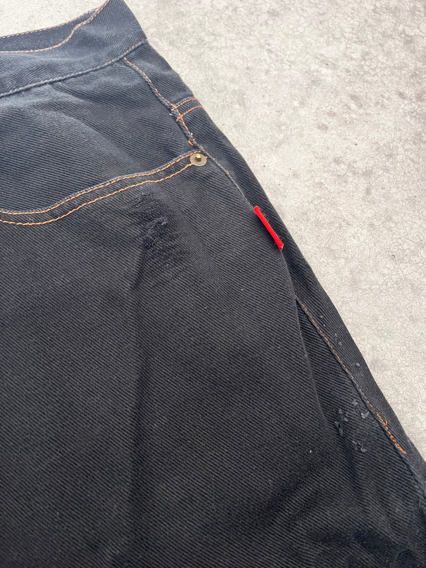 Red monkey jorts - 32