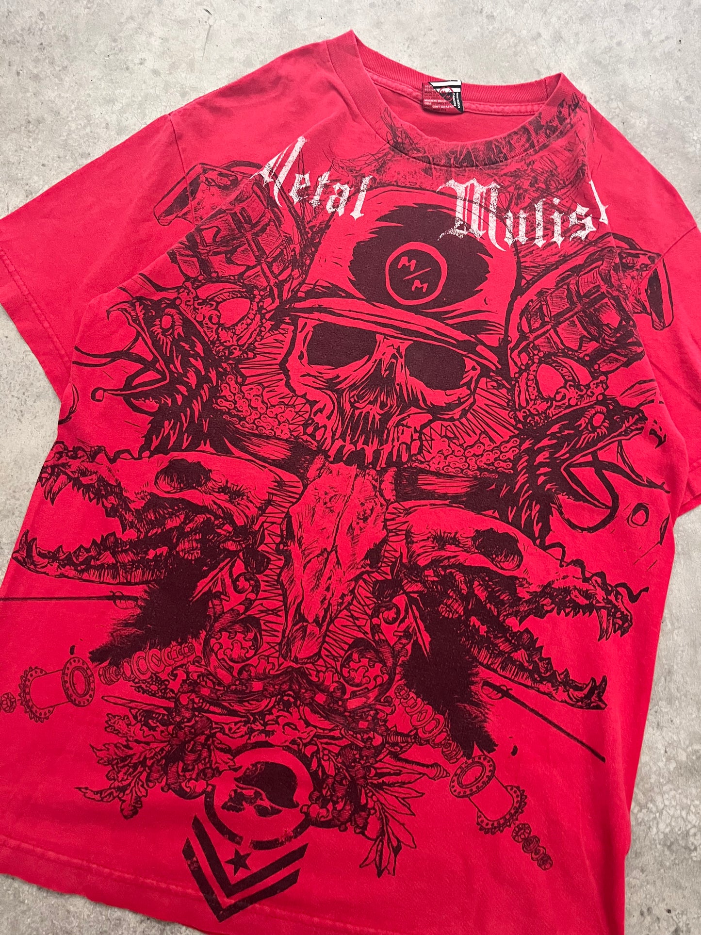 metal mulisha tee - M