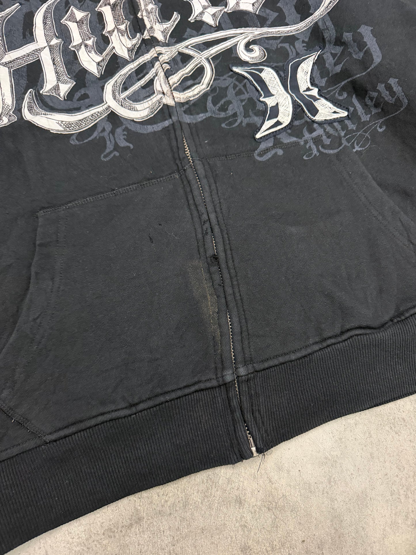 GRAIL hurley zip up hoodie - M