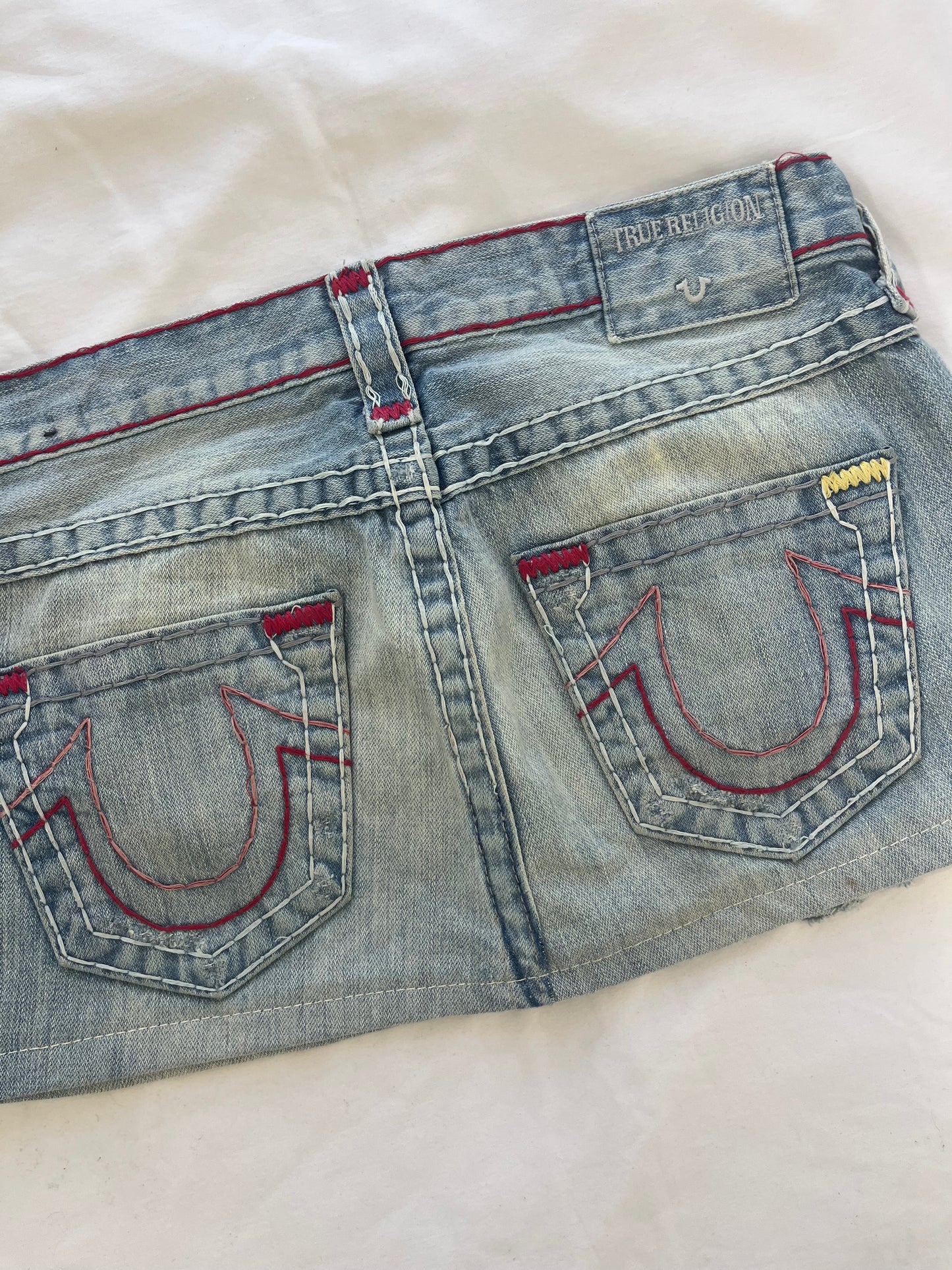 true religion denim mini skirt - 31