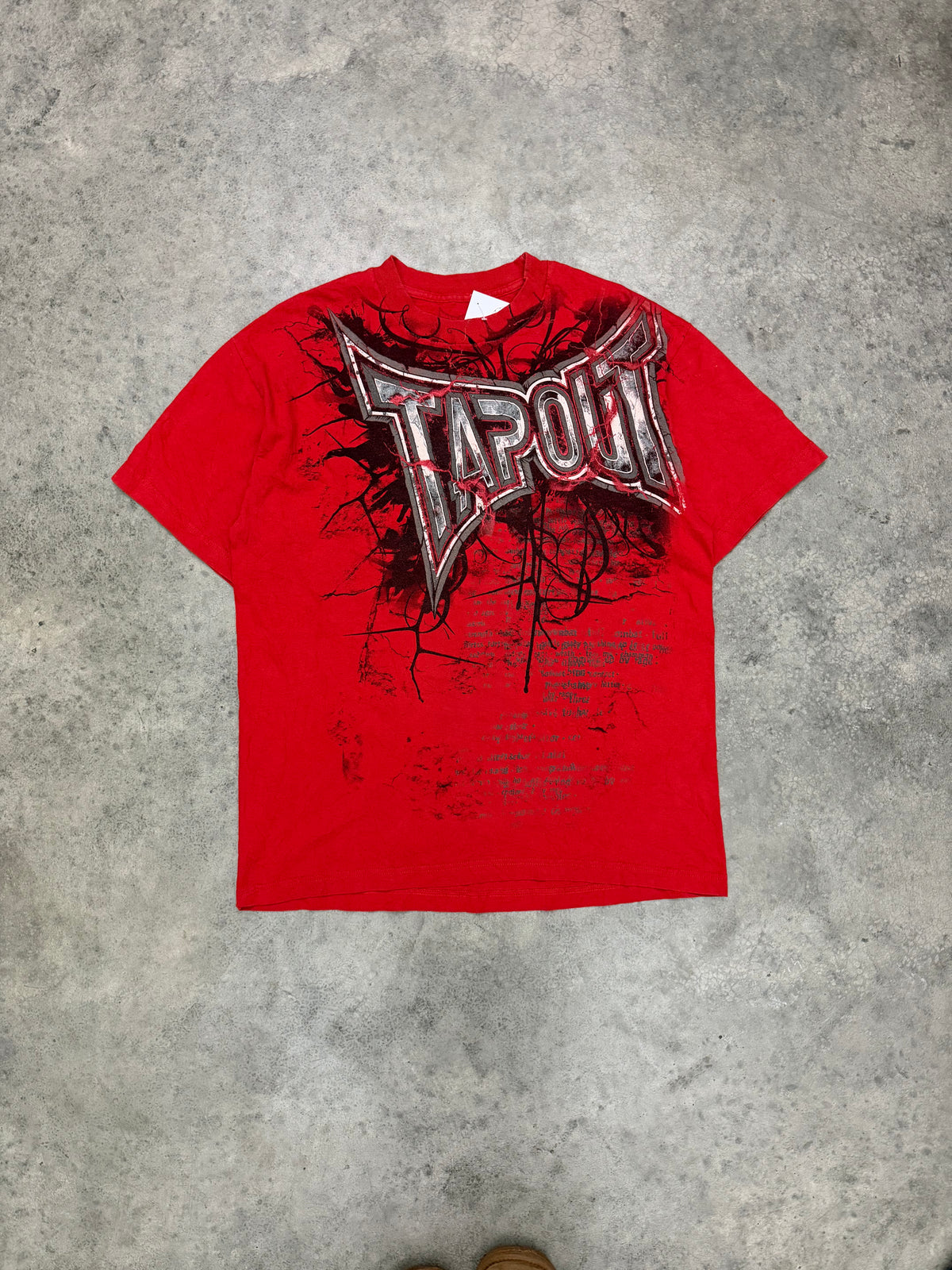 sickkk tapout tee - L